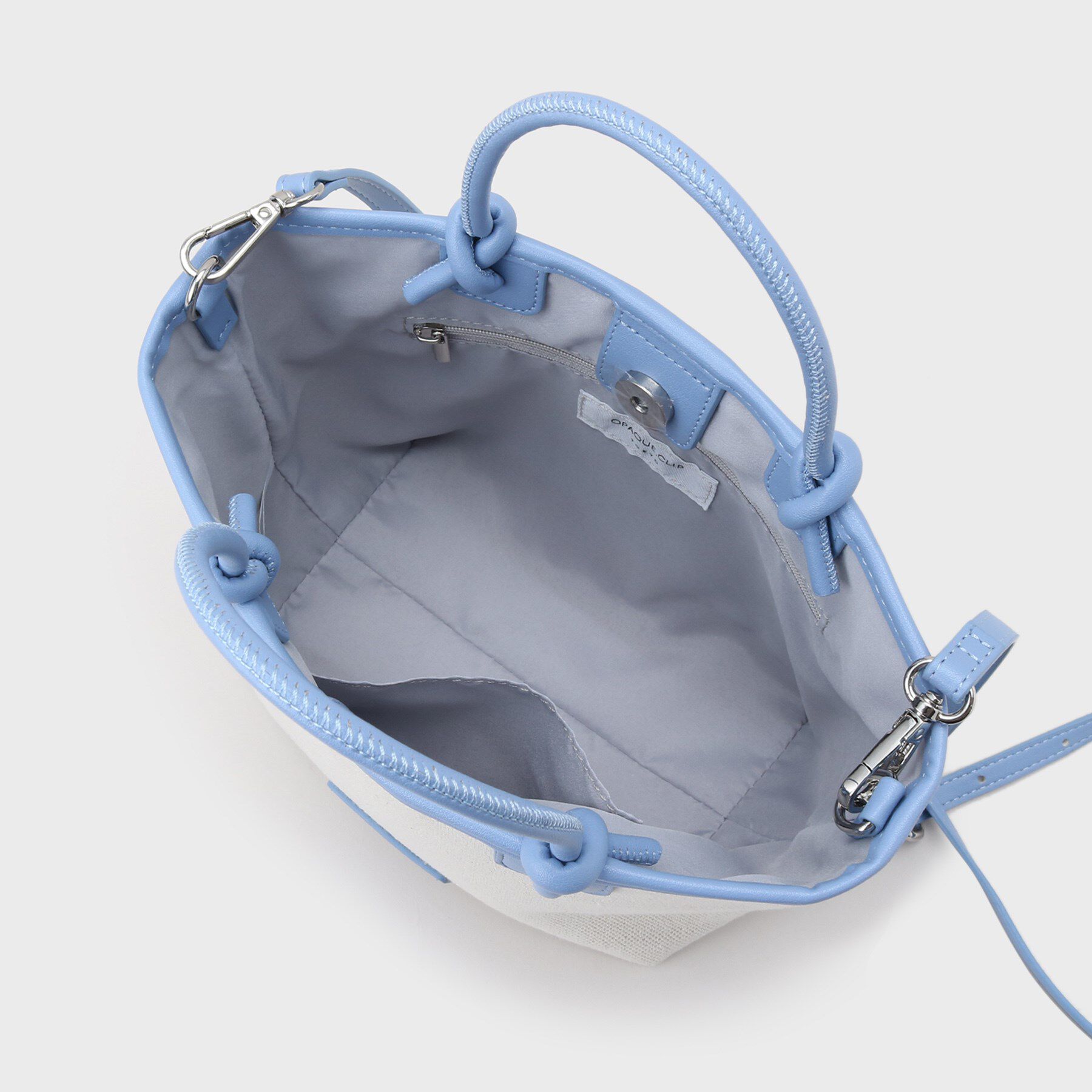 OPAQUE.CLIP「【2WAY】キャンバストリミングトートバッグ」|トートバッグ|