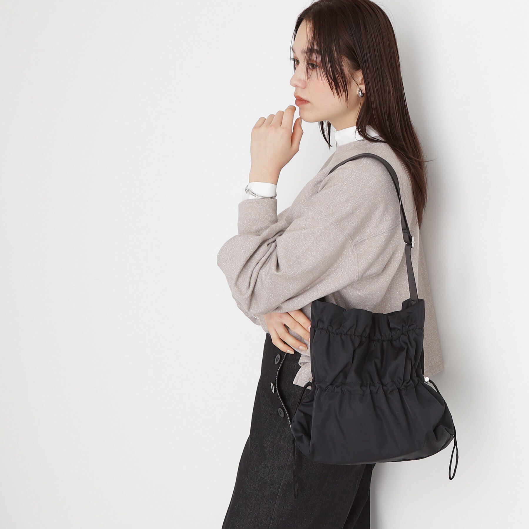 THE SHOP TK「メタルシャーリングトートバッグ」|トートバッグ|