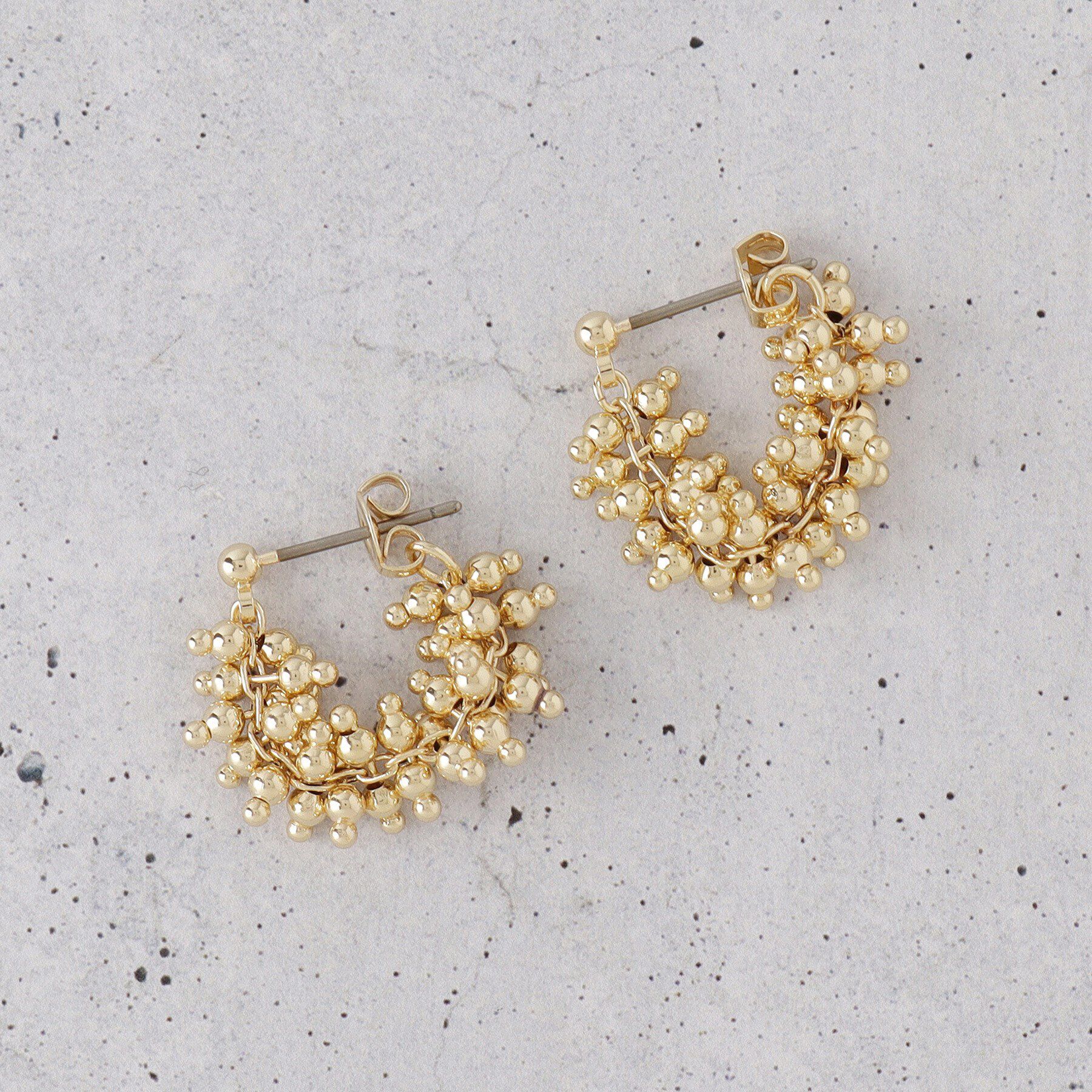 THE SHOP TK「バブルメタルピアス」|ピアス|ゴールド(007)