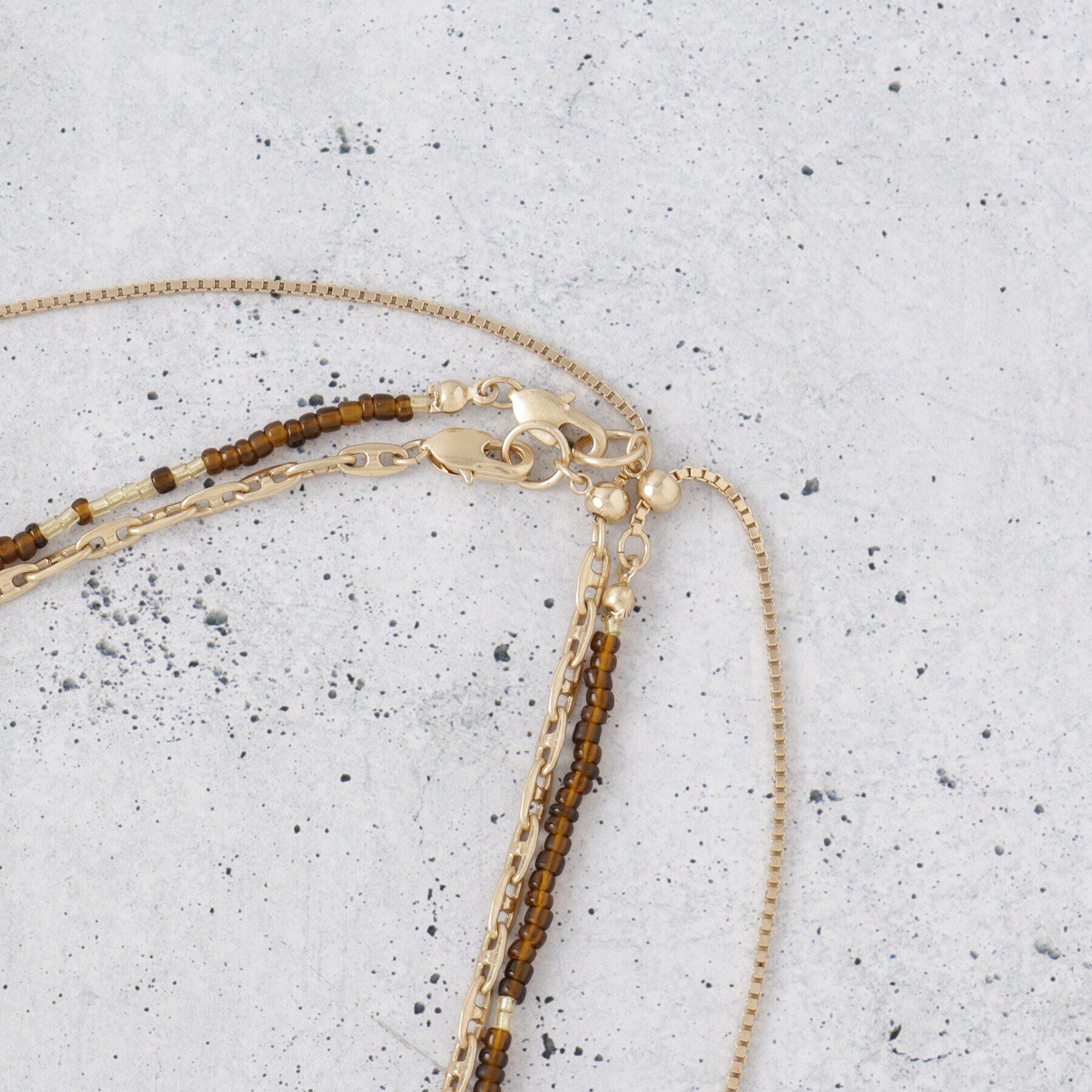 THE SHOP TK「ビーズ2WAYネックレス」|ネックレス|