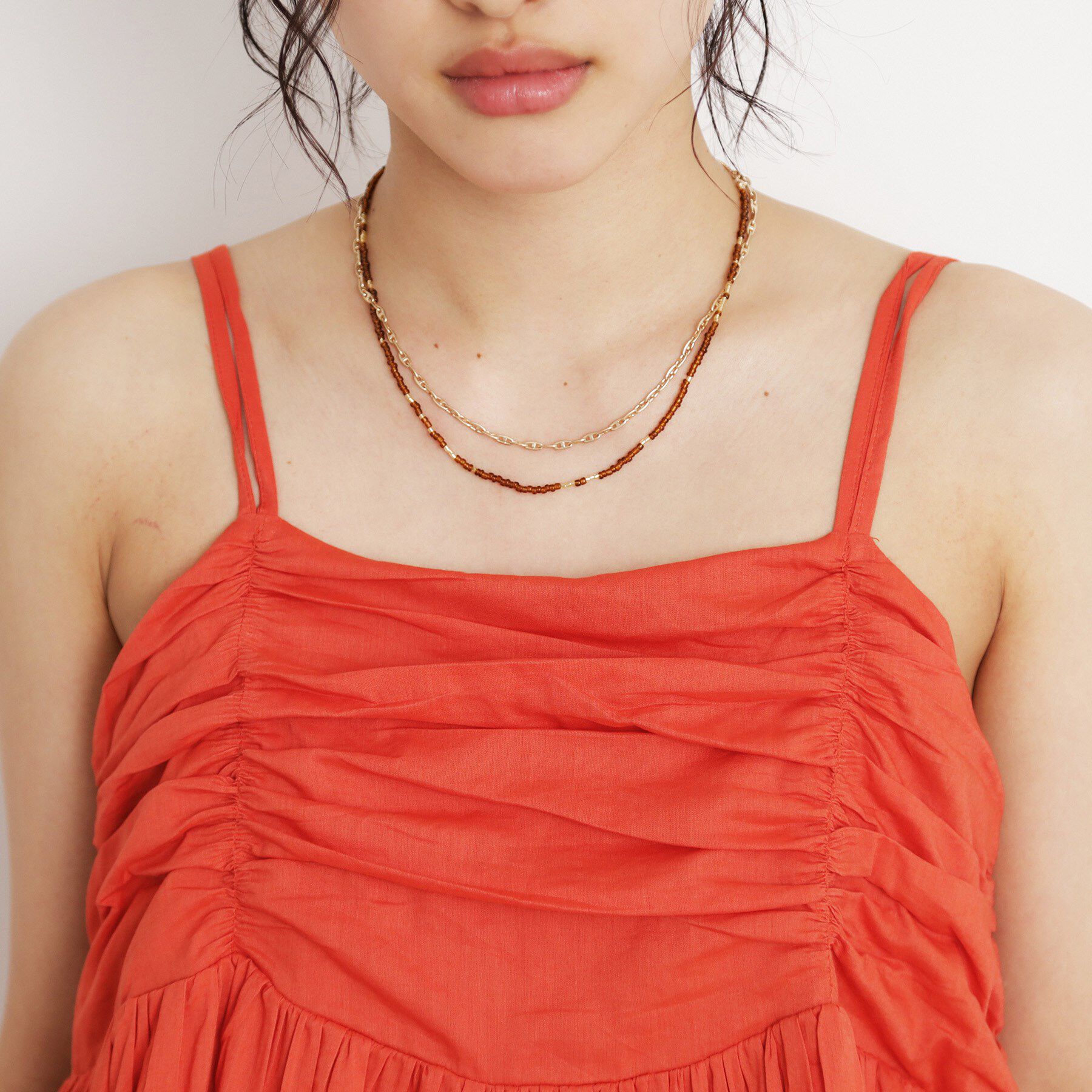 THE SHOP TK「ギャザーチュニック【洗える】」|チュニック|