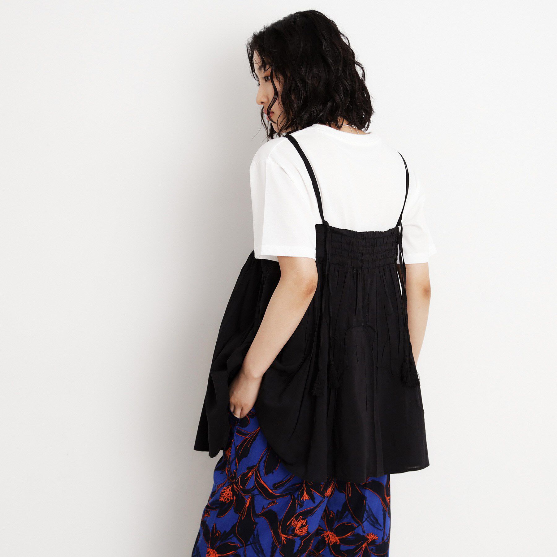 THE SHOP TK「ギャザーチュニック【洗える】」|チュニック|