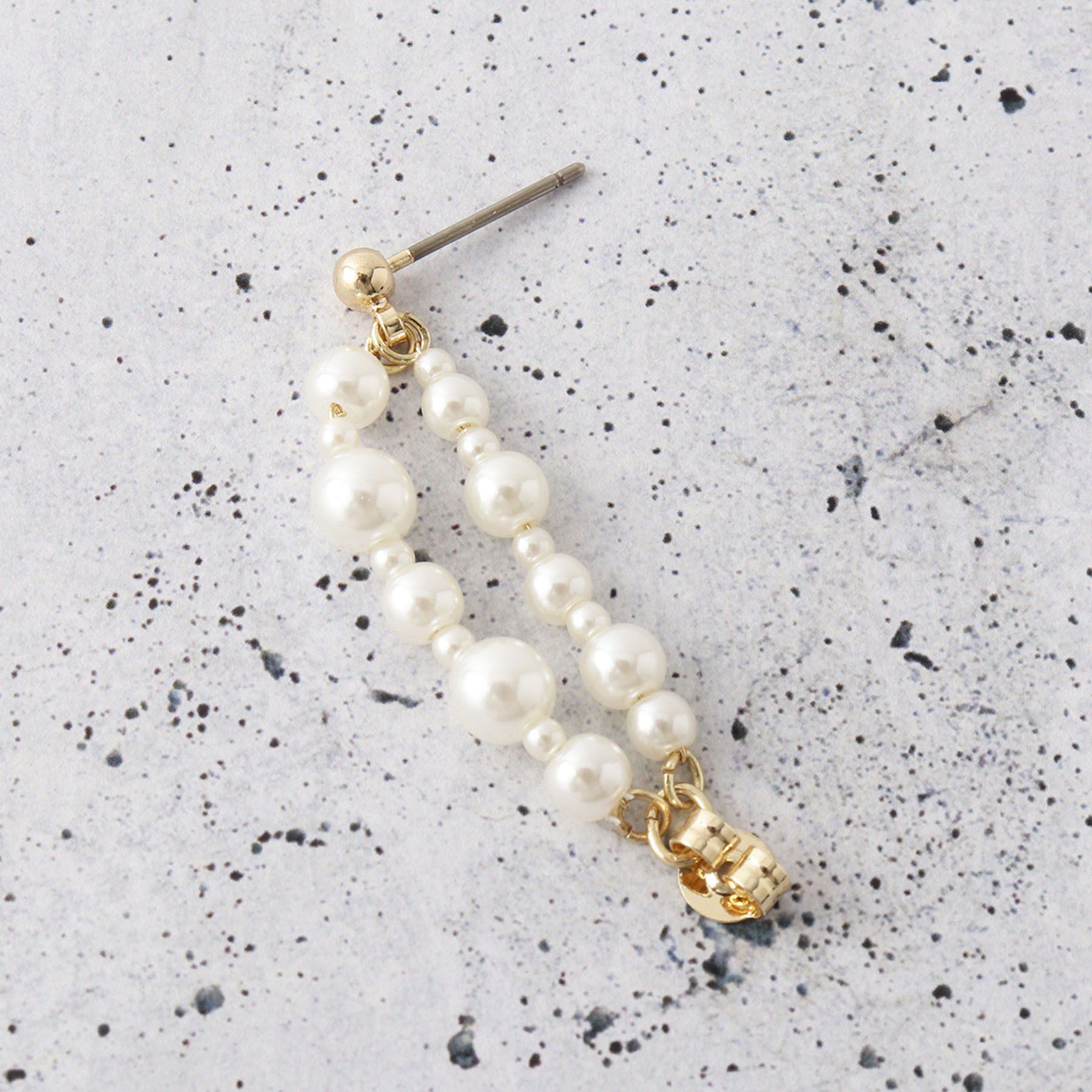 THE SHOP TK「つぶつぶパール調ピアス」|ピアス|