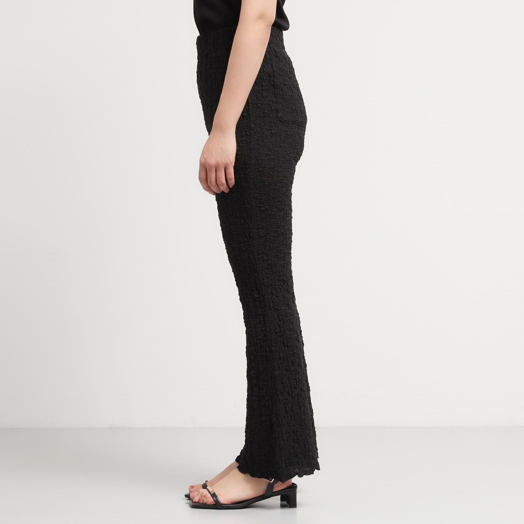 THE SHOP TK「ポコポコシャーリングフレアパンツ」|その他|