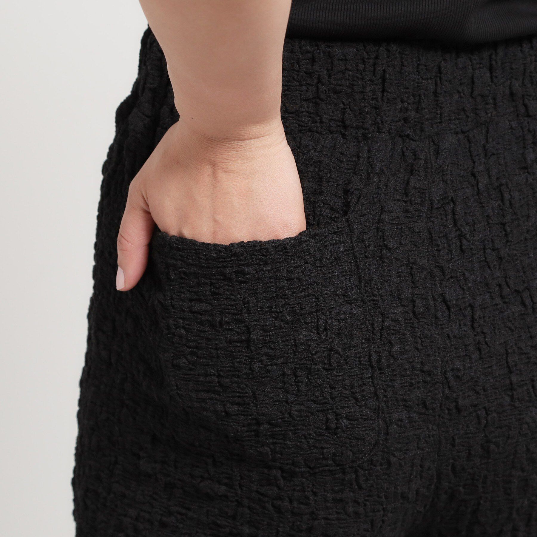 THE SHOP TK「ポコポコシャーリングフレアパンツ」|その他|