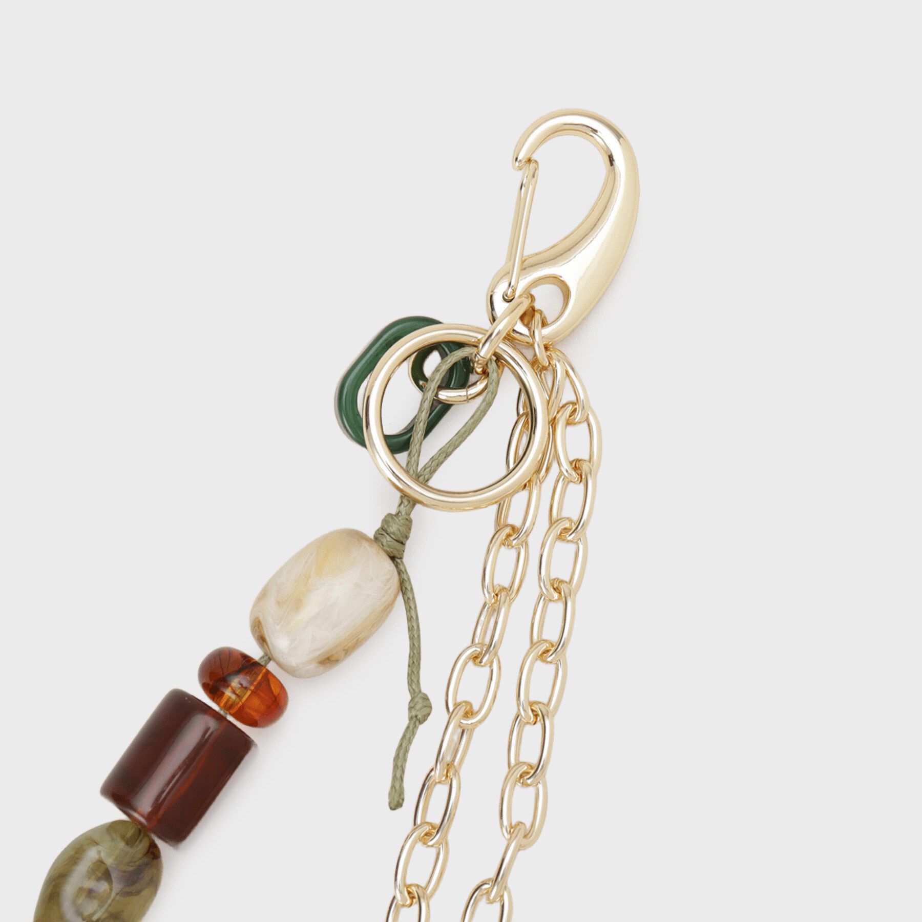 THE SHOP TK「カラフルストーンチャーム」|キーケース|