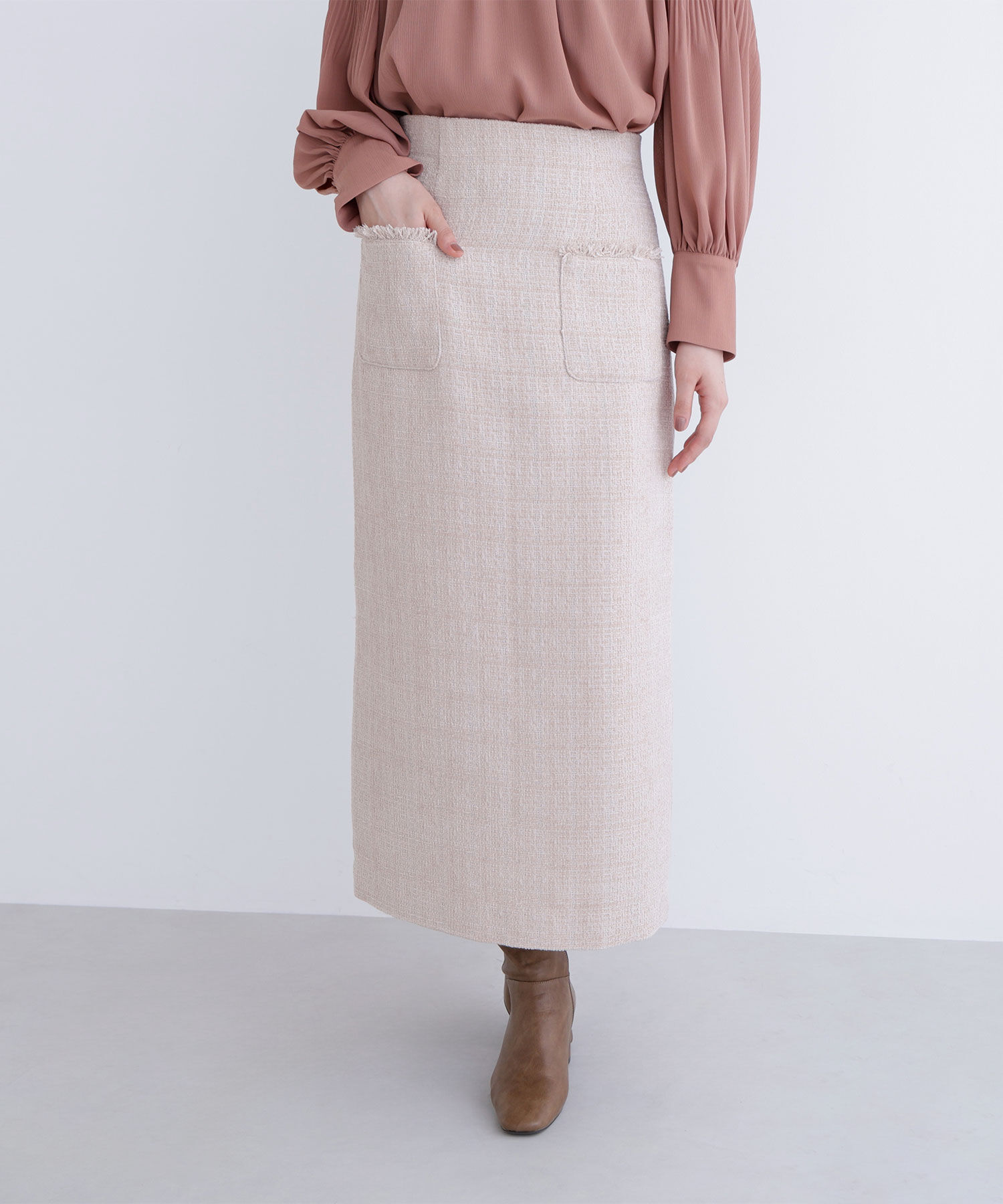  「ツイーディーナロースカート」|スカート|