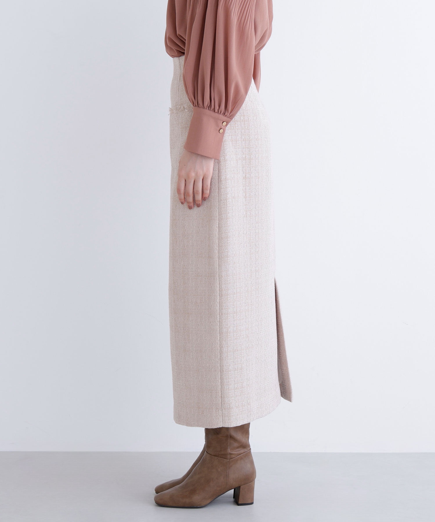  「ツイーディーナロースカート」|スカート|