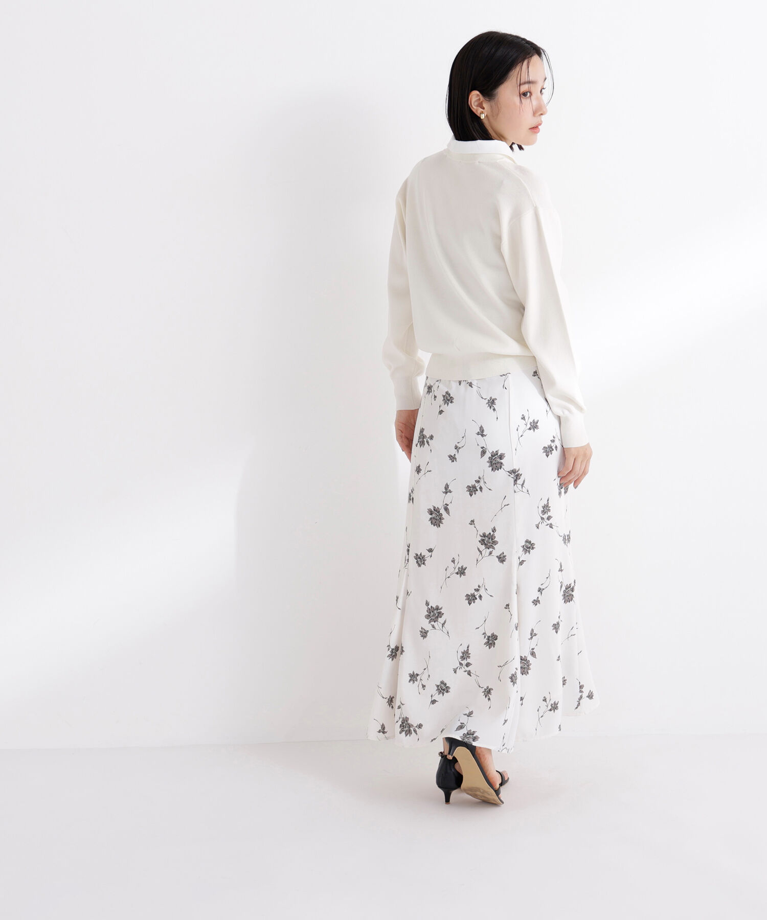  「2wayカラーニットカーディガン」|ニット・セーター|