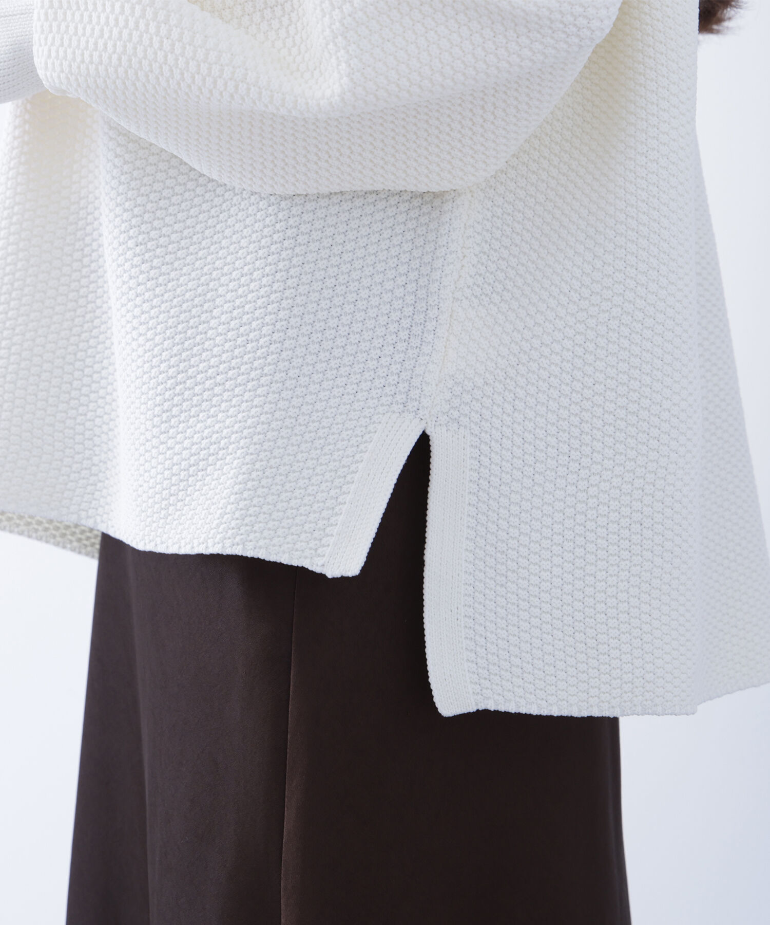  「〈N.〉鹿の子オーバーニット」|ニット・セーター|