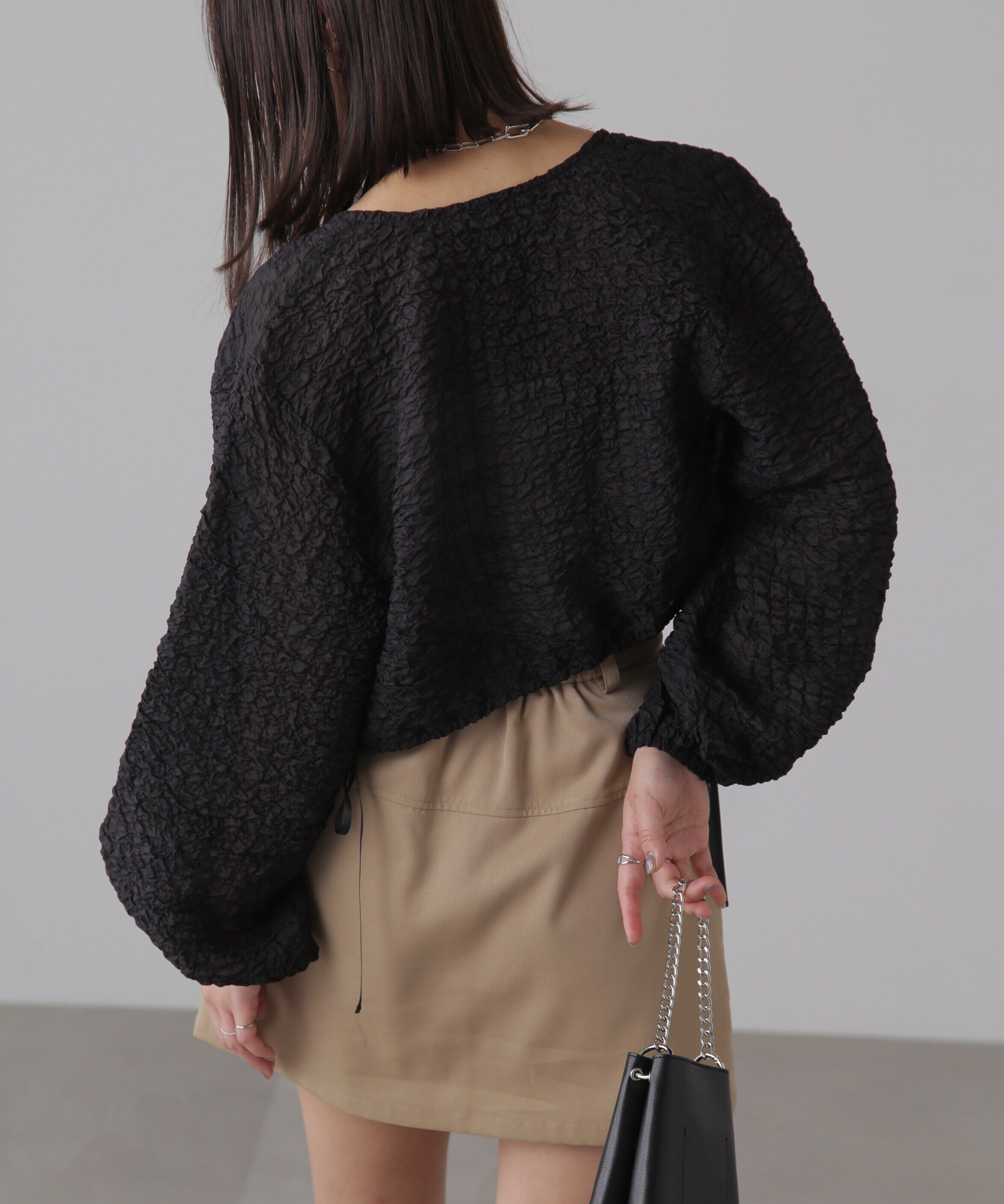  「ぽこぽこシアーブルゾン」|ブルゾン・スタジャン|