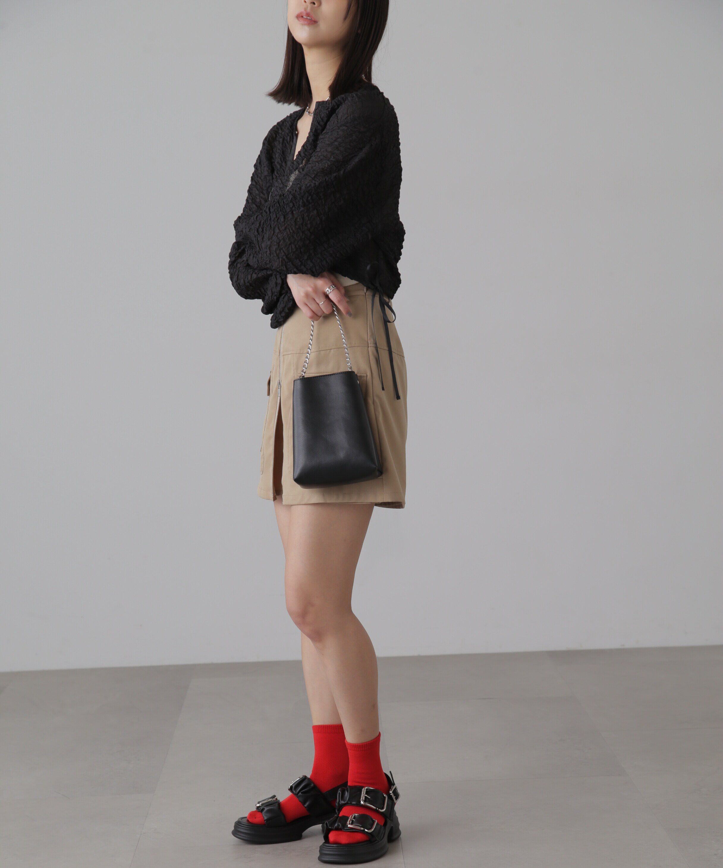  「ぽこぽこシアーブルゾン」|ブルゾン・スタジャン|