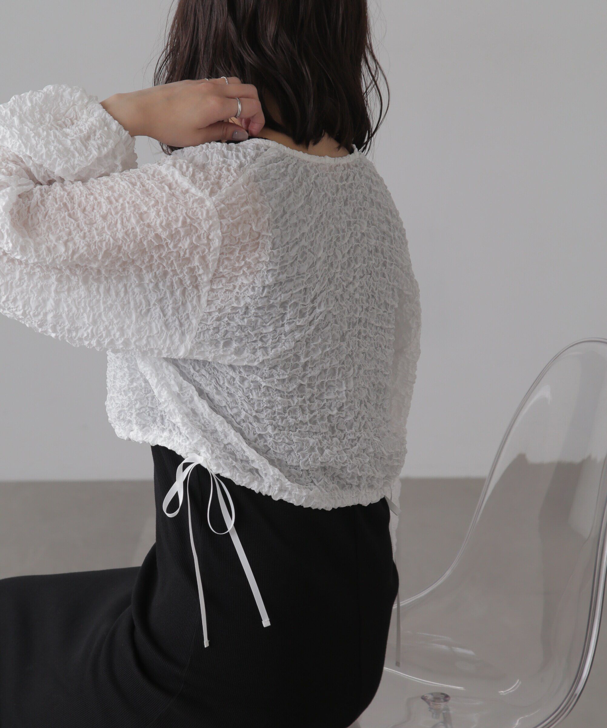  「ぽこぽこシアーブルゾン」|ブルゾン・スタジャン|