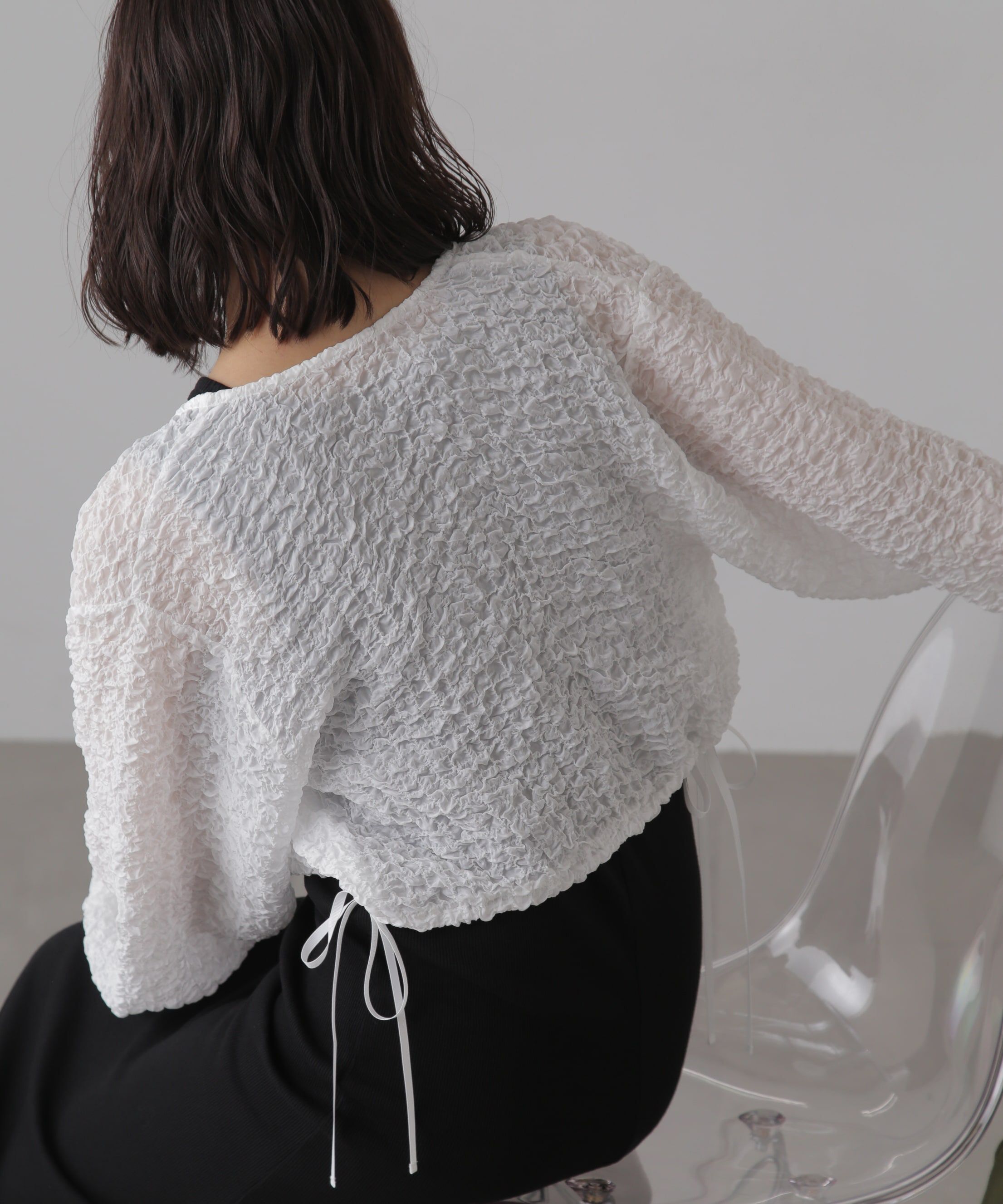  「ぽこぽこシアーブルゾン」|ブルゾン・スタジャン|