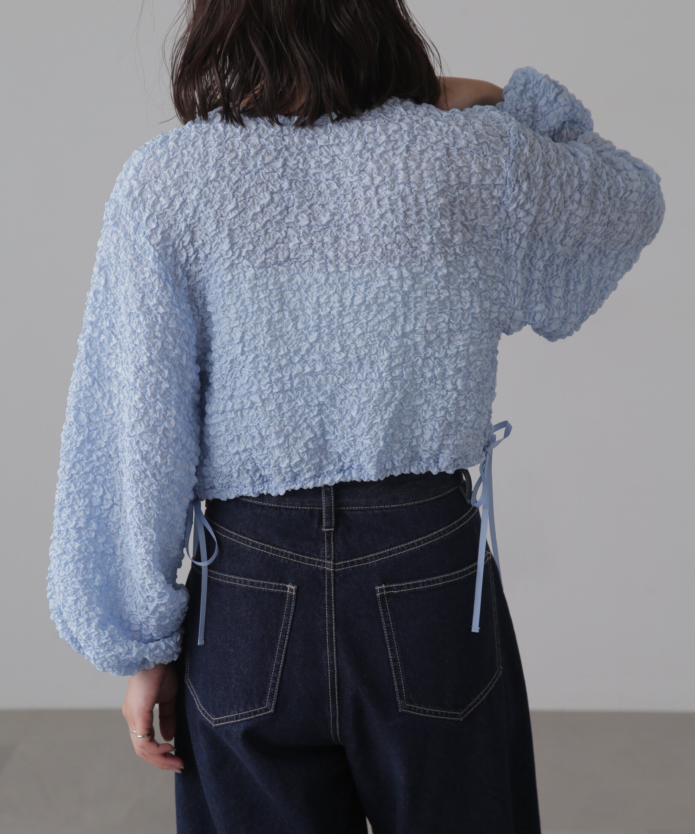  「ぽこぽこシアーブルゾン」|ブルゾン・スタジャン|