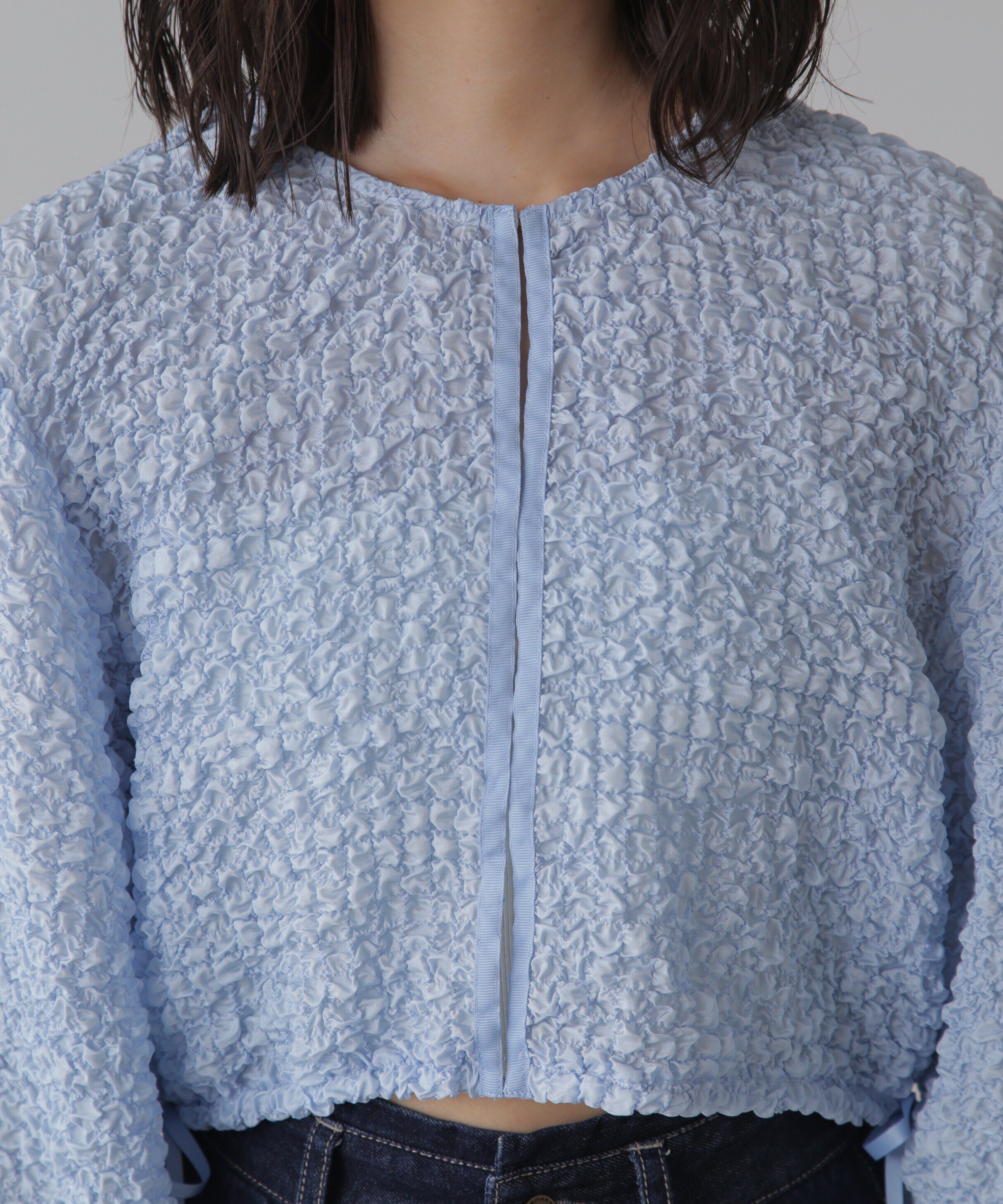  「ぽこぽこシアーブルゾン」|ブルゾン・スタジャン|