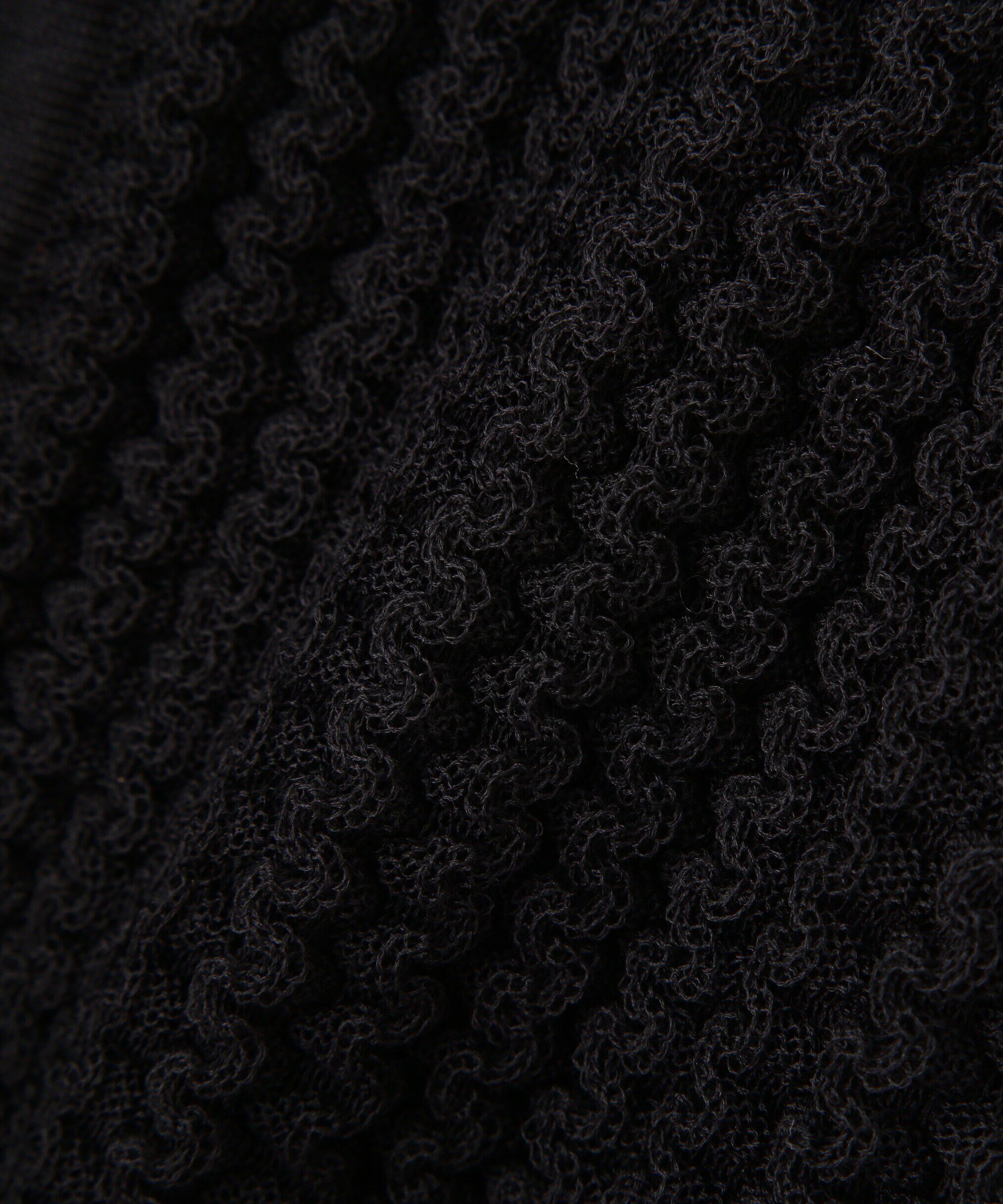  「ウェーブ柄2wayニットカーディガン」|ニット・セーター|