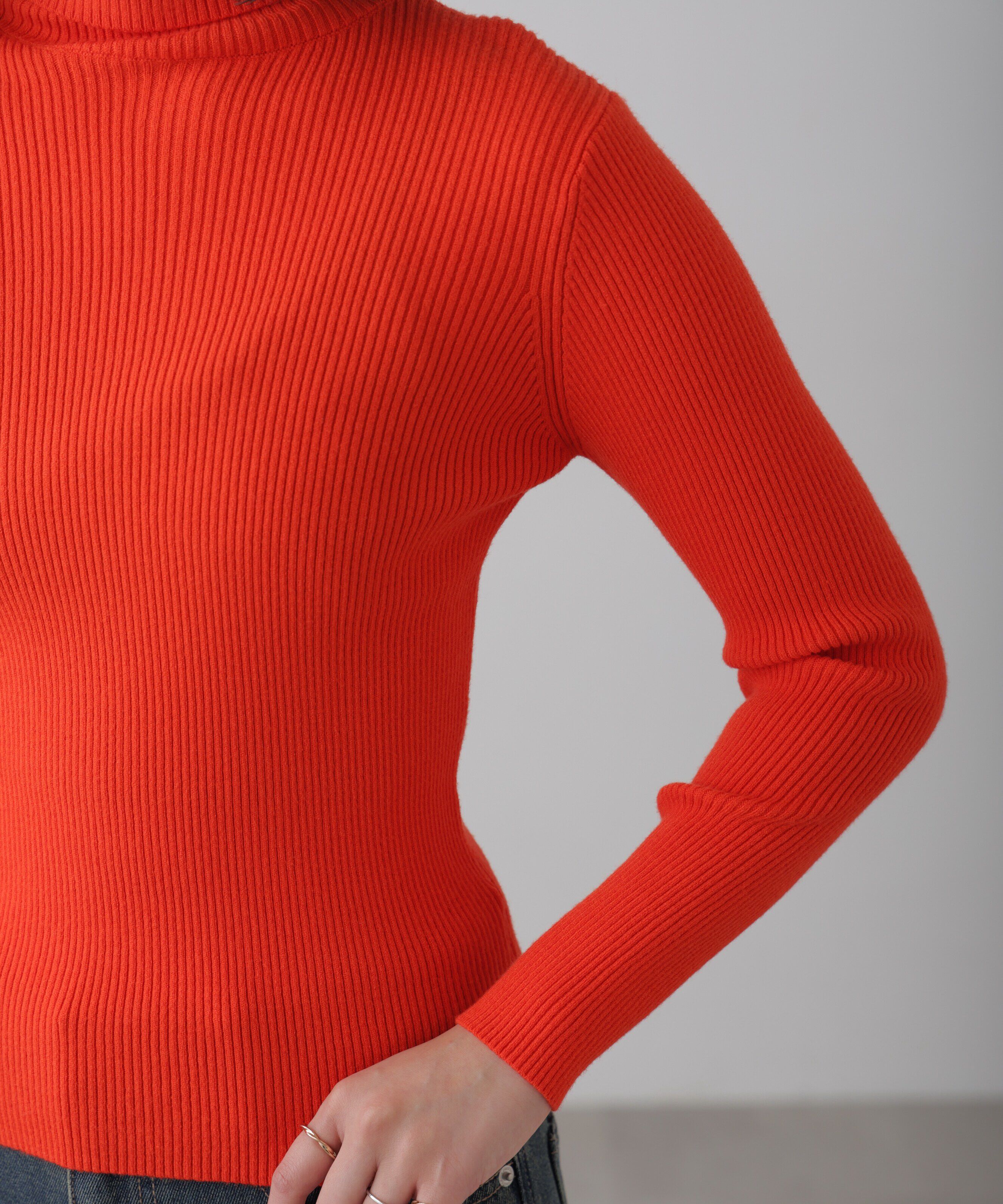  「タートルネックリブニット」|ニット・セーター|