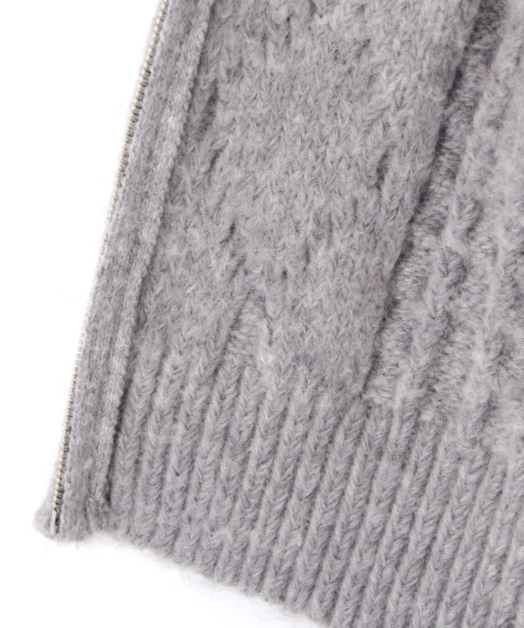  「ジャガードニットブルゾン」|ブルゾン・スタジャン|