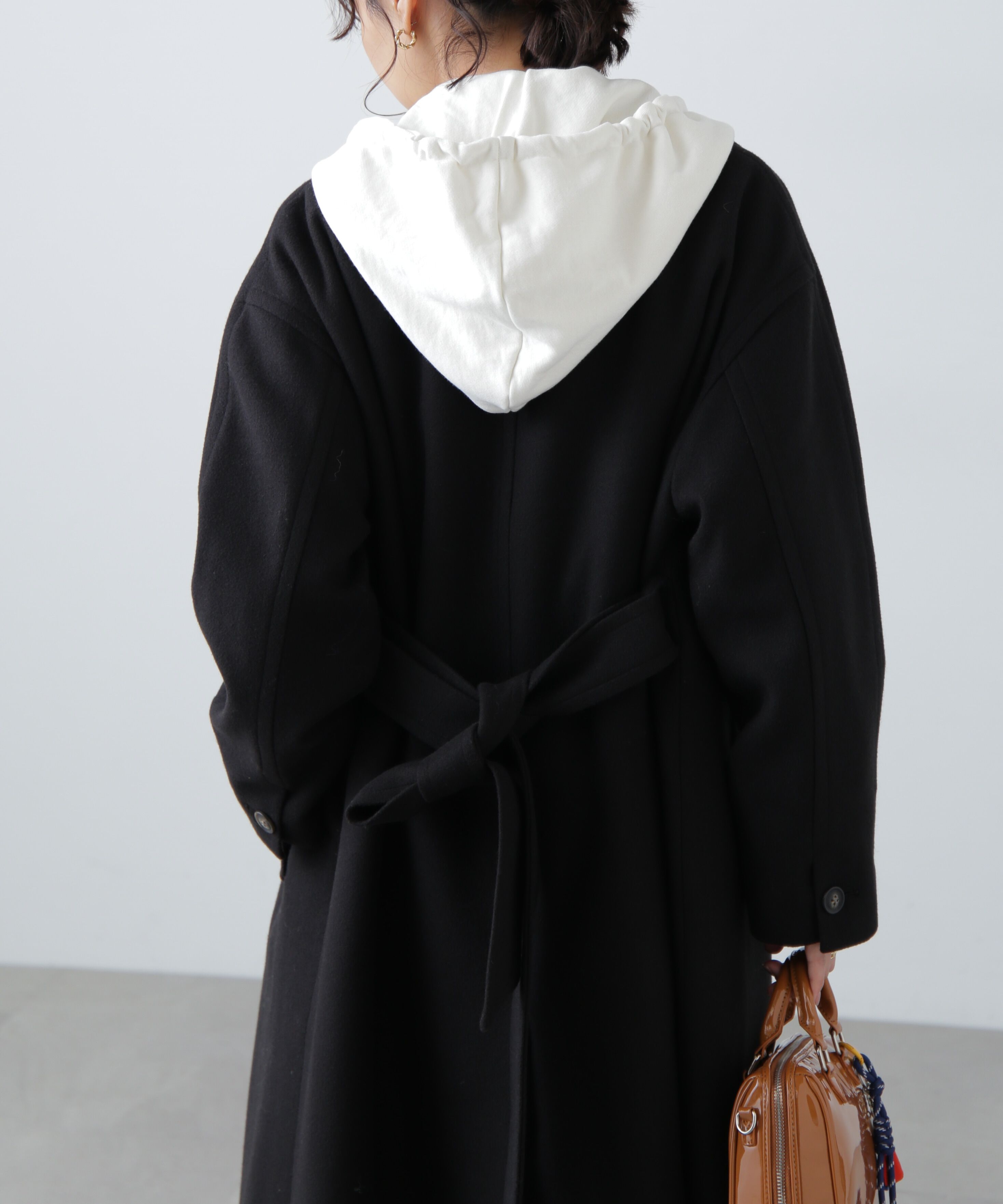  「スタンドカラーロングコート」|その他|