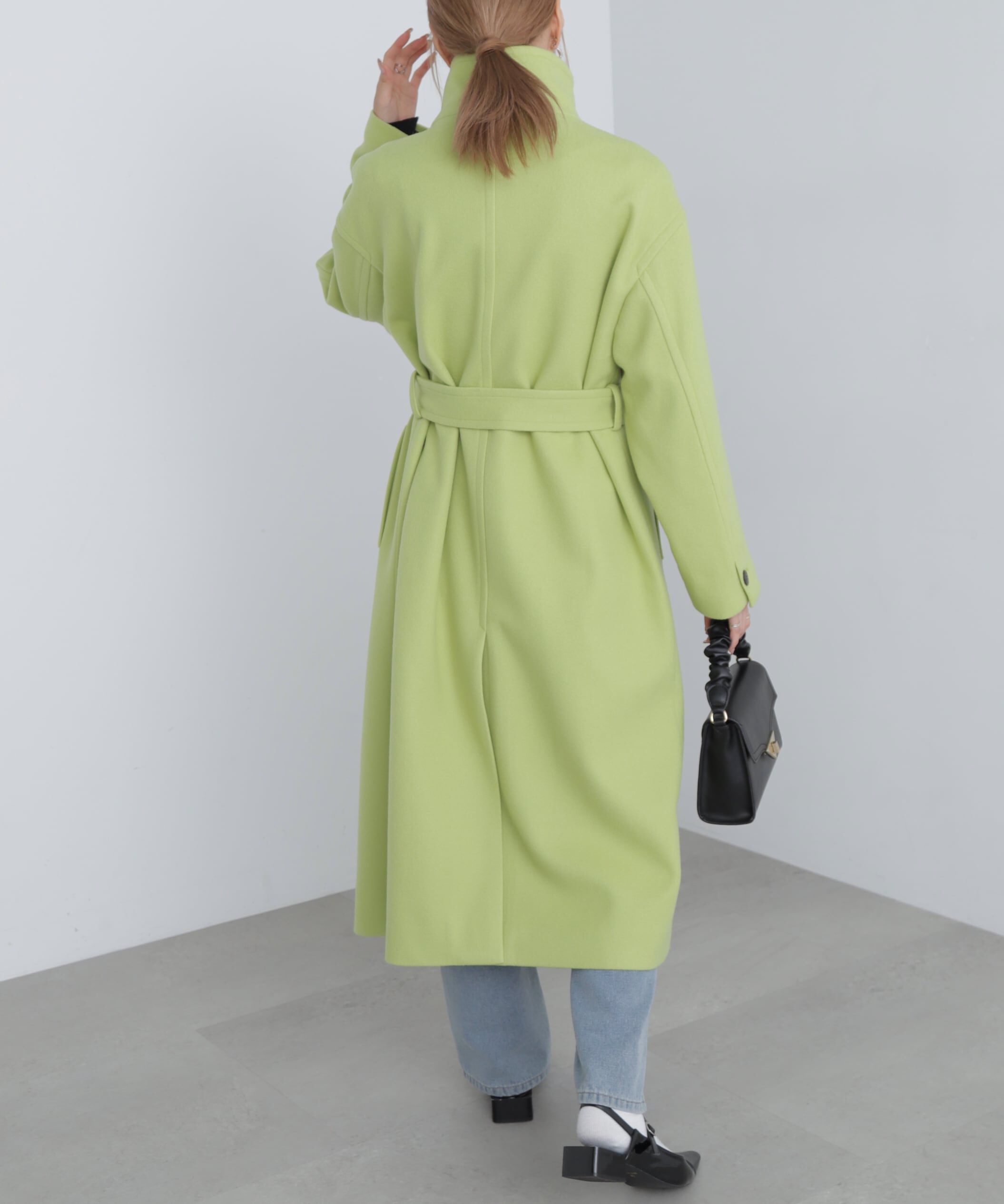  「スタンドカラーロングコート」|その他|