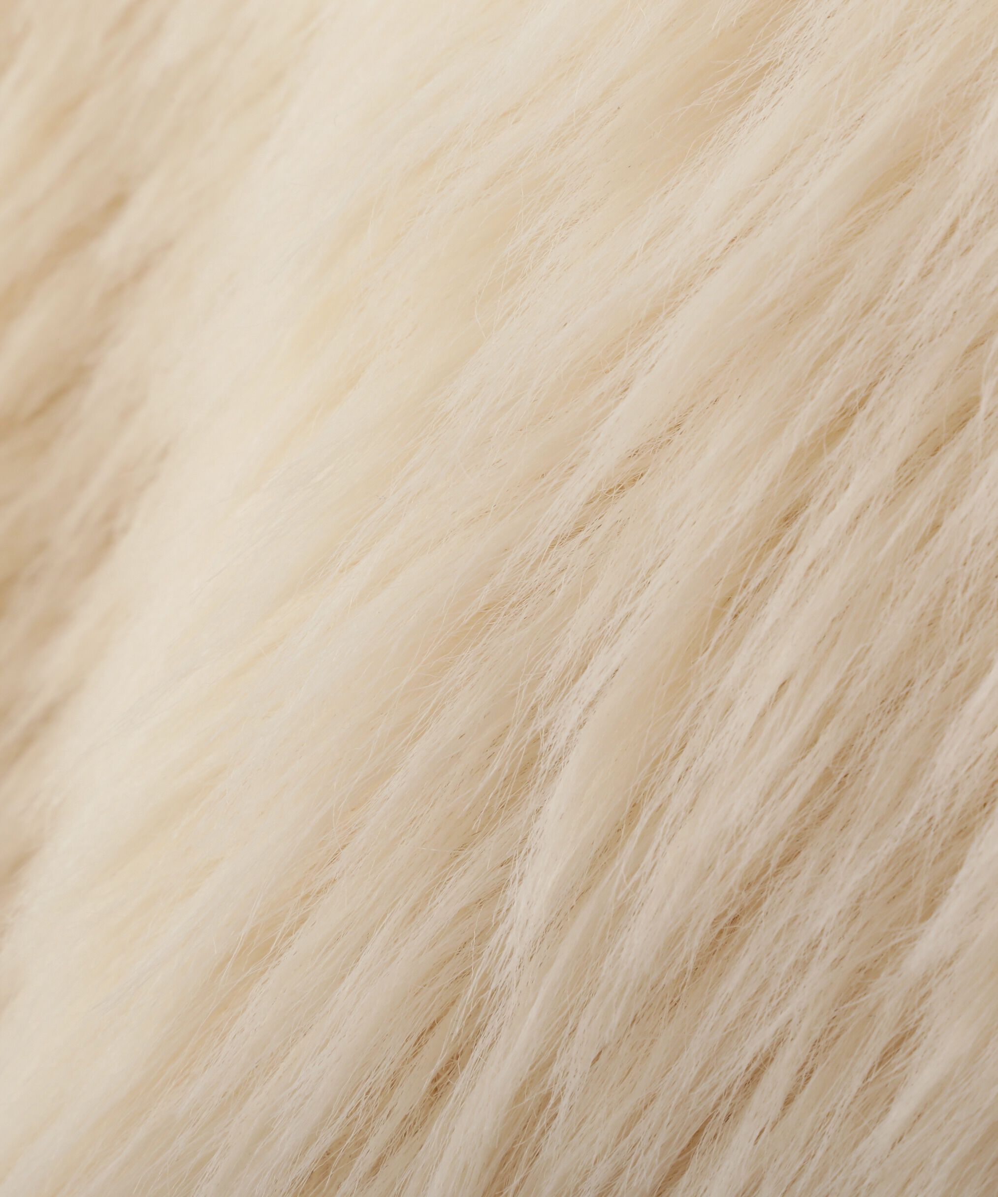  「ショート丈ロングシャギーニット」|ニット・セーター|