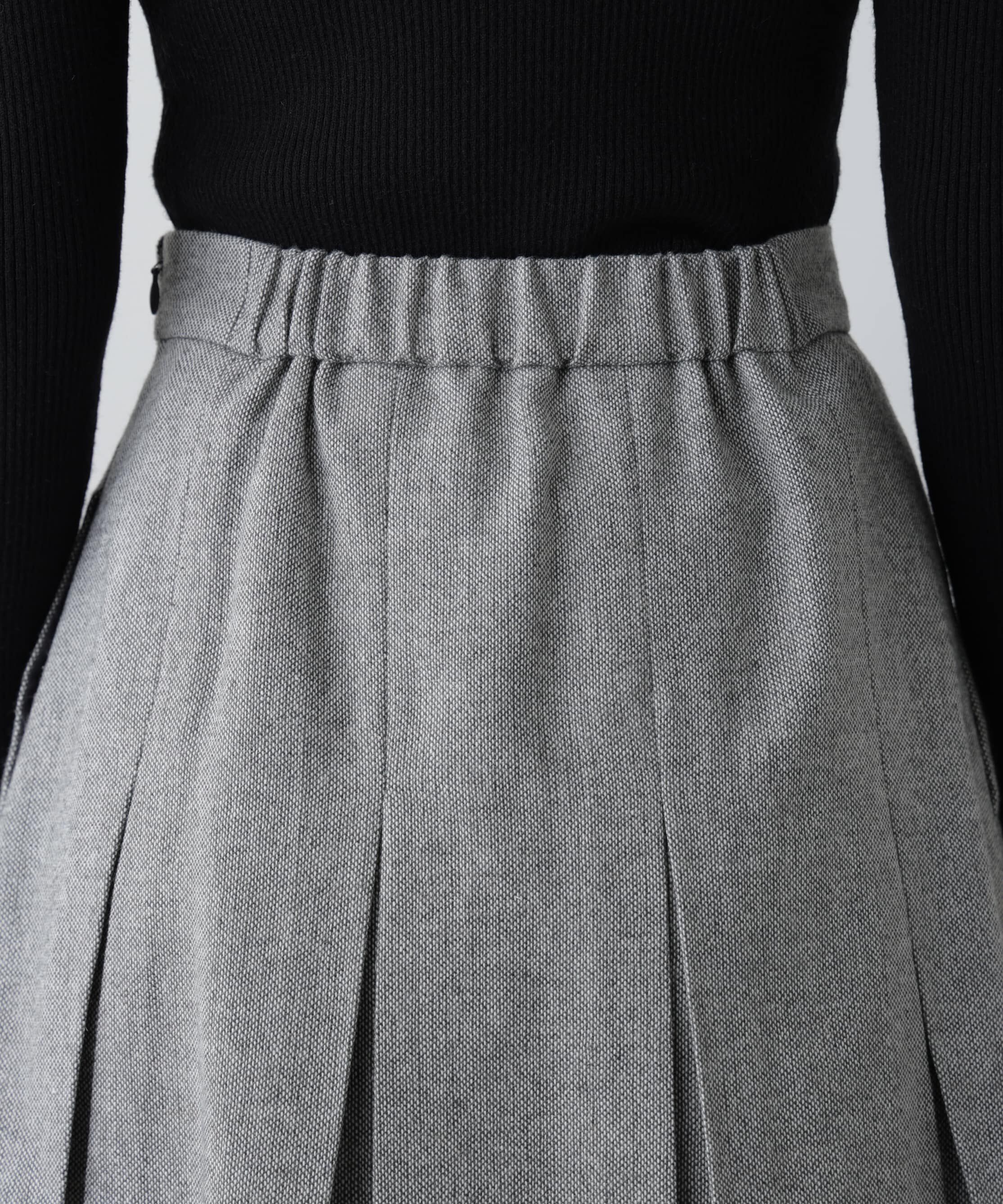  「ボックスプリーツミニスカート」|スカート|