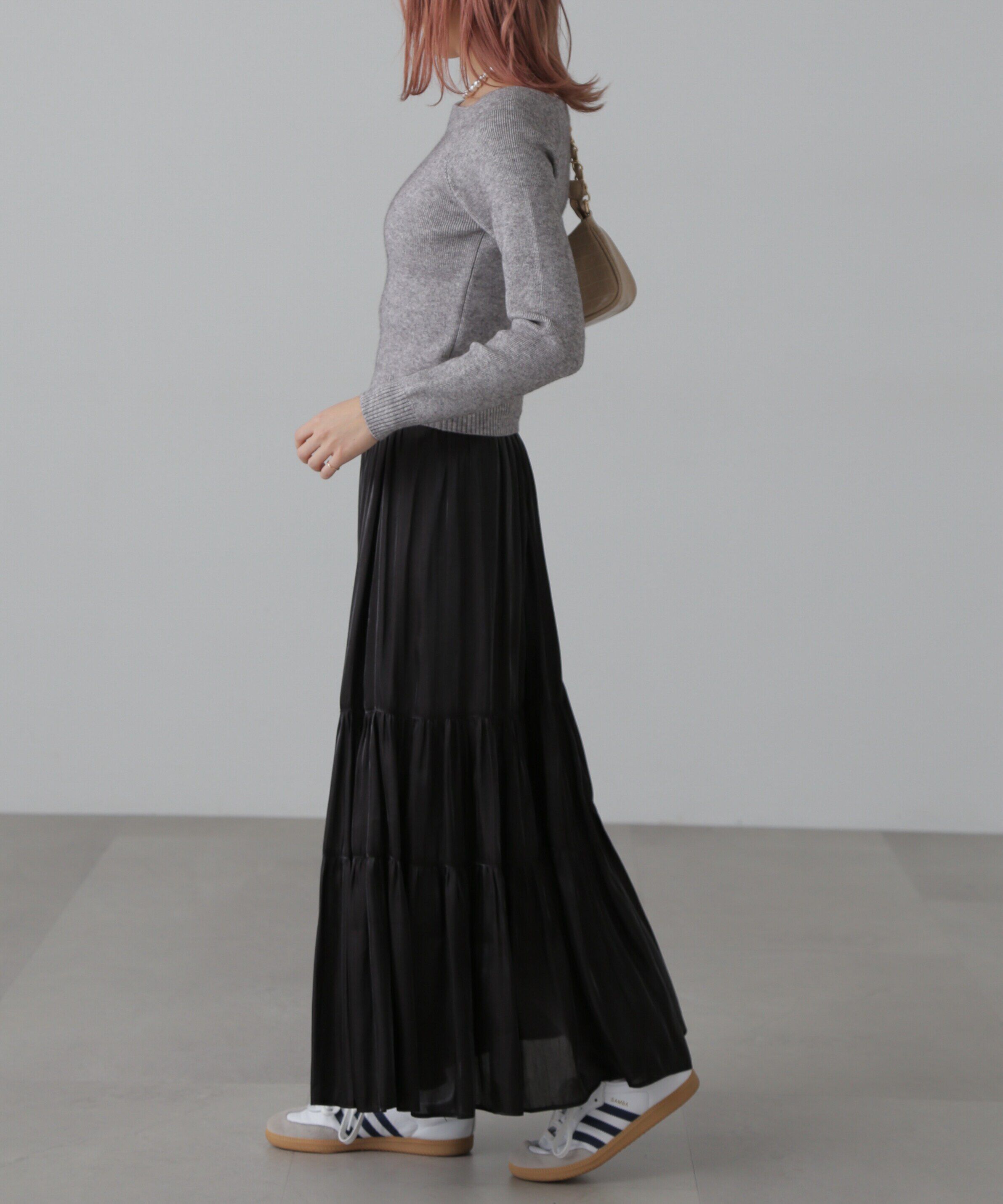  「スクエアネックコンパクトニット」|ニット・セーター|