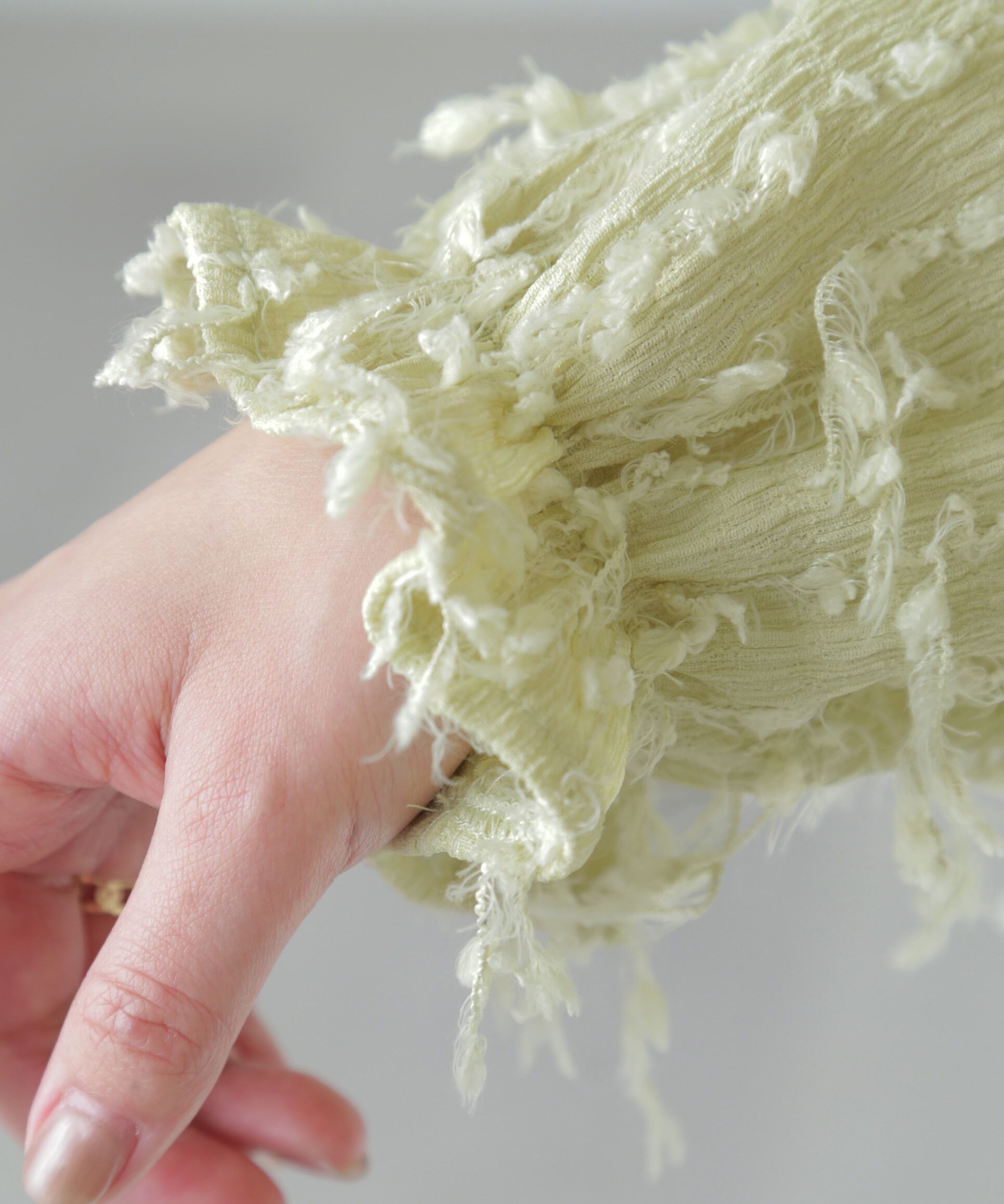  「フリンジジャガードブラウス」|シャツ・ブラウス|