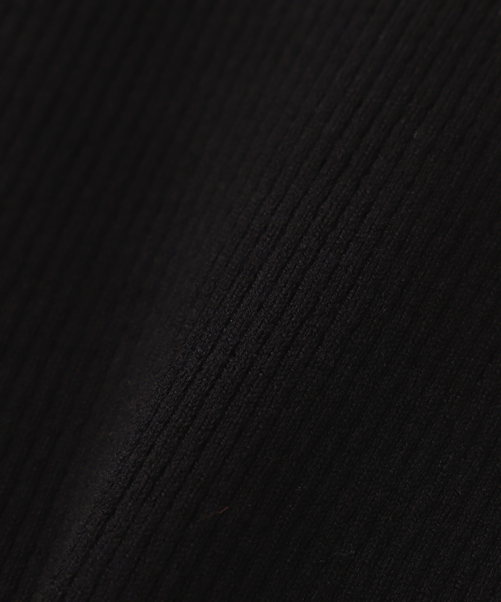  「〈洗える〉マシンウォッシャブルリブハイネック5分袖ニット」|ニット・セーター|