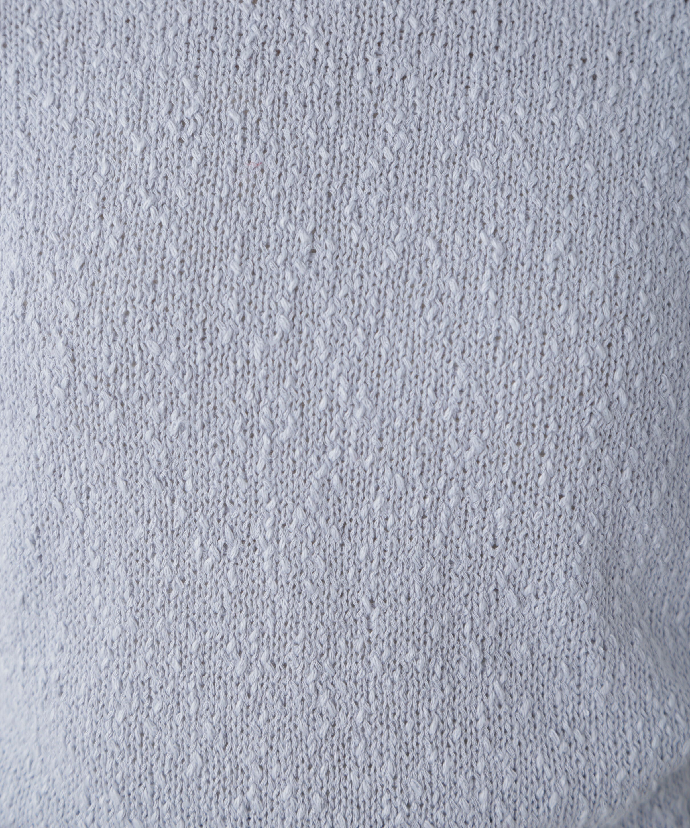  「スラブ編み半袖ニット」|ニット・セーター|