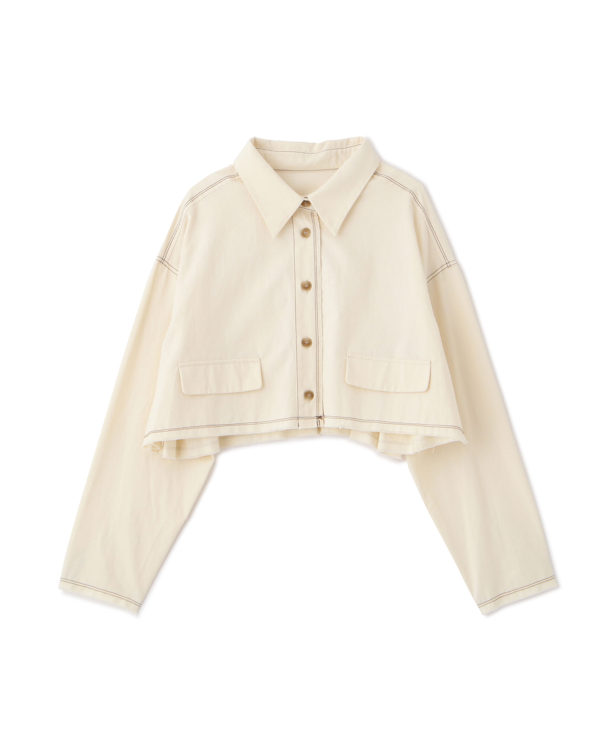  「〈セットアップ対応〉クロップドフリンジブルゾン」|ブルゾン・スタジャン|