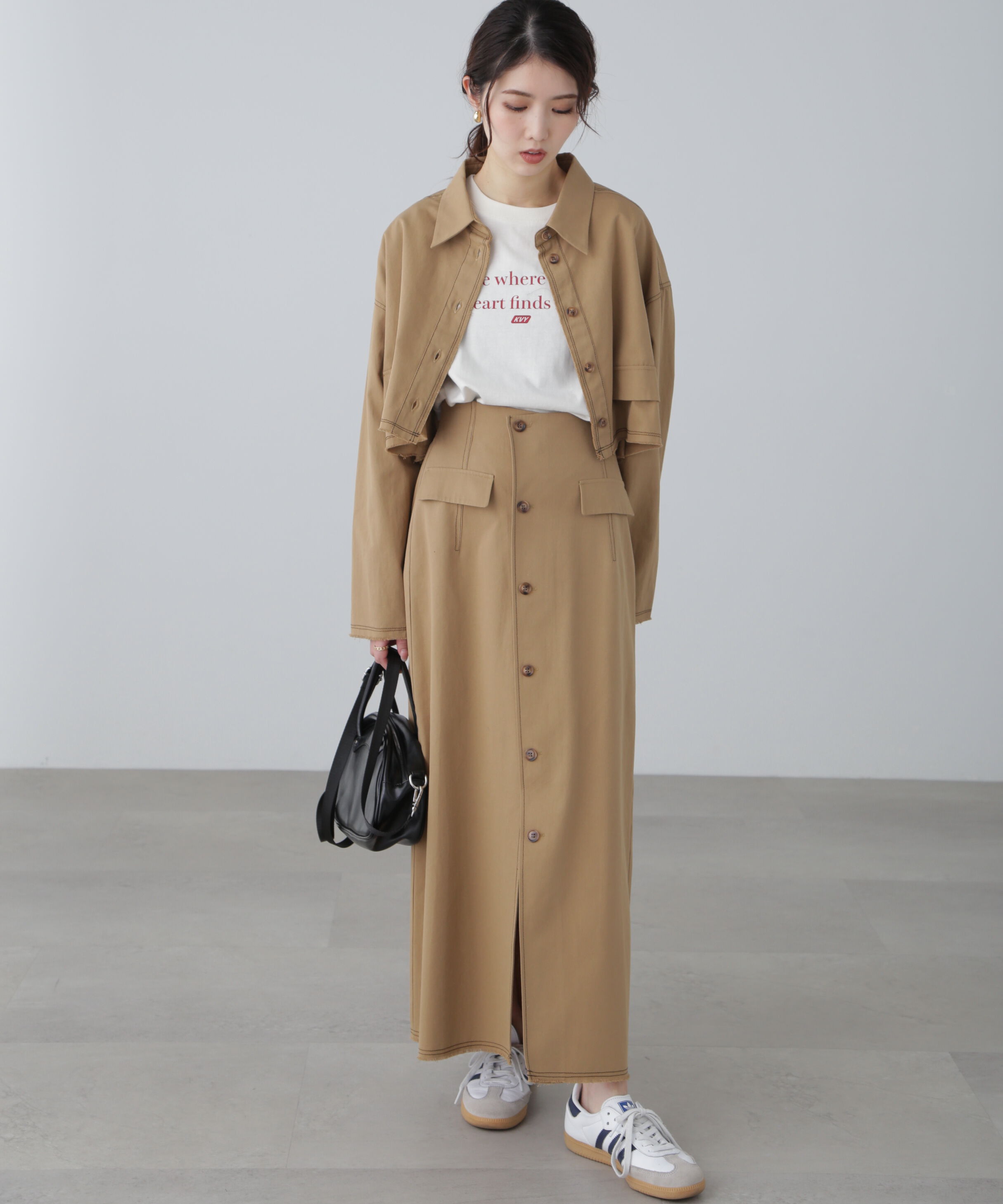  「〈セットアップ対応〉クロップドフリンジブルゾン」|ブルゾン・スタジャン|