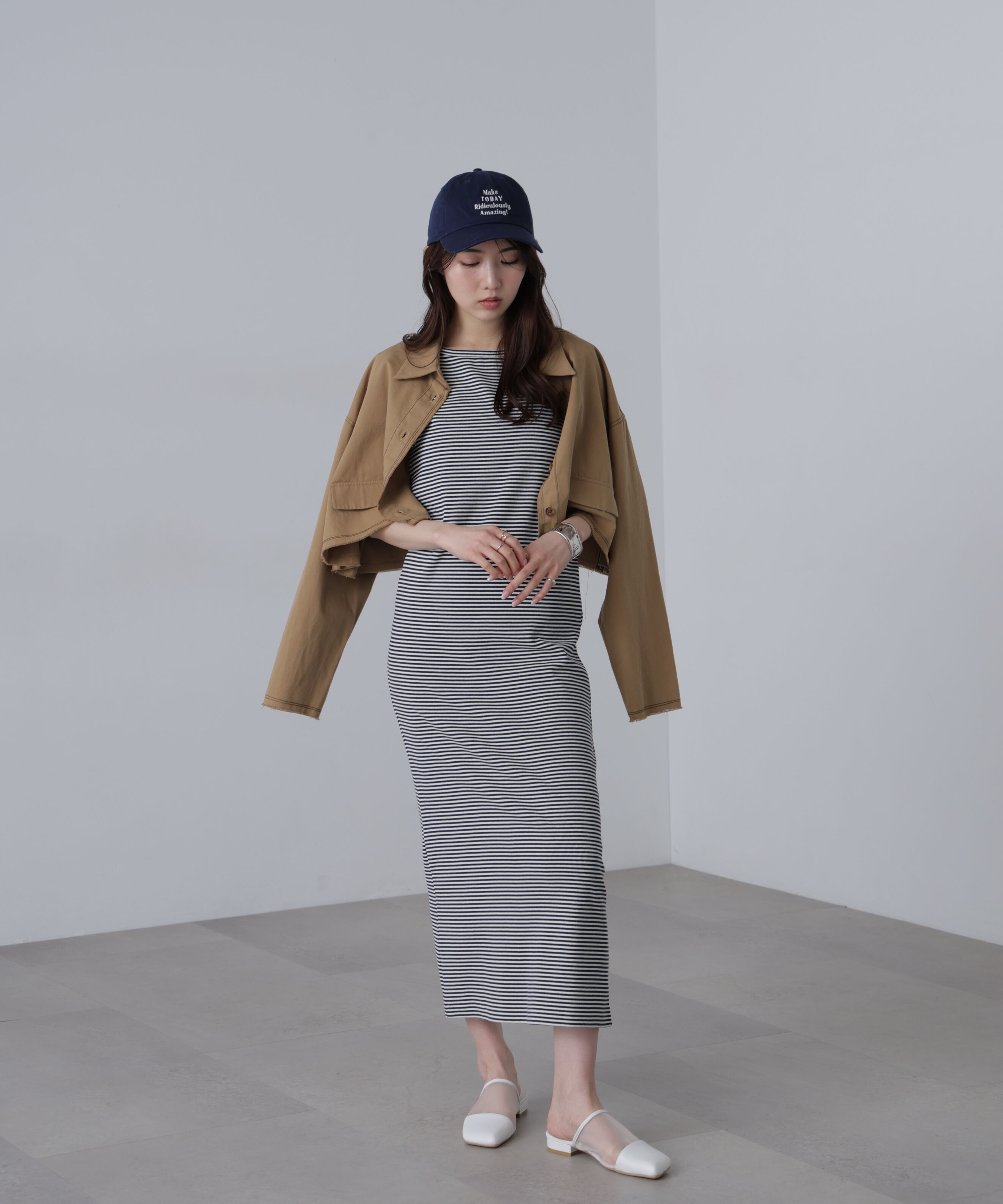  「〈セットアップ対応〉クロップドフリンジブルゾン」|ブルゾン・スタジャン|