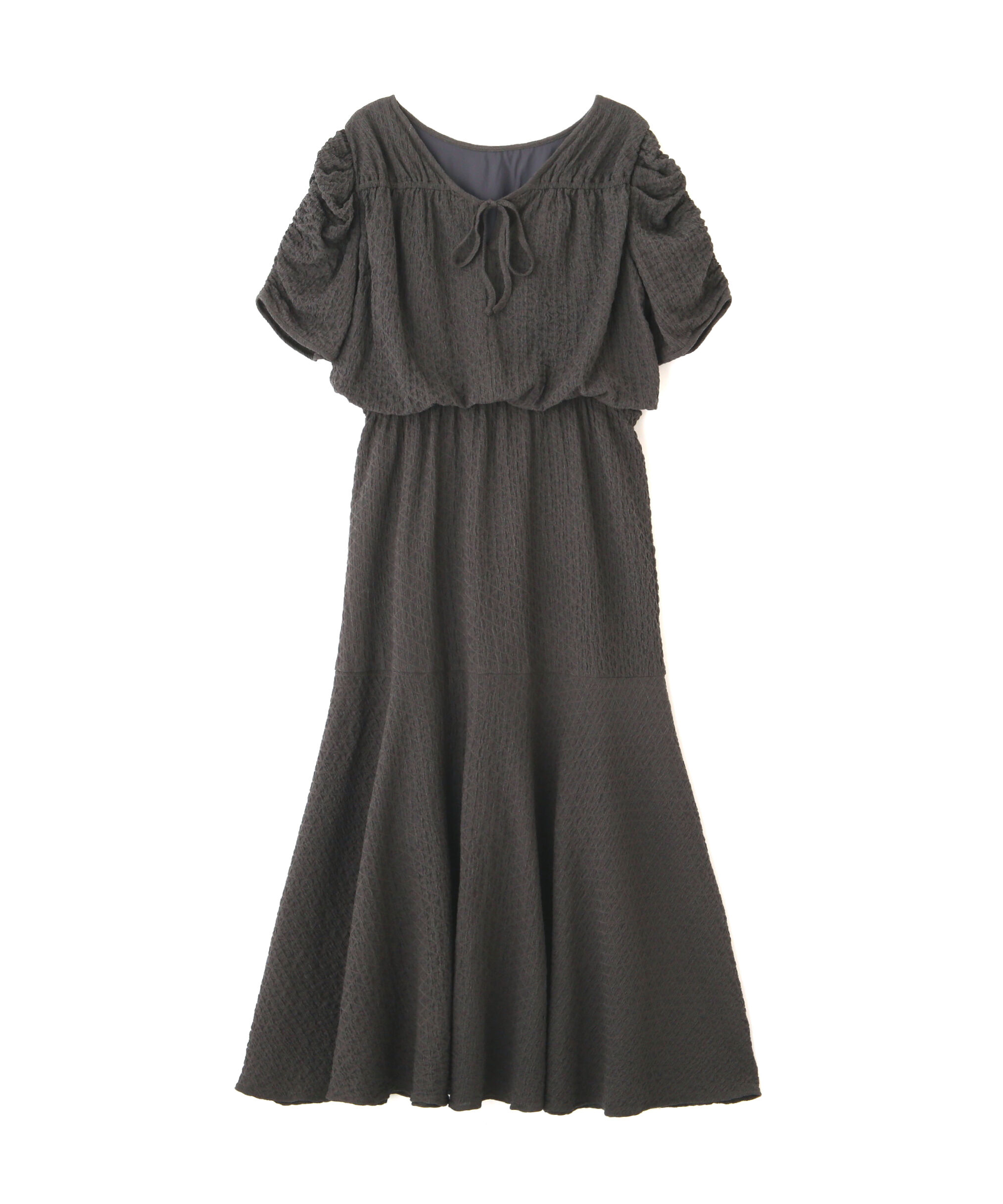  「前後２ＷＡＹボリュームスリーブワンピース」|ワンピース|