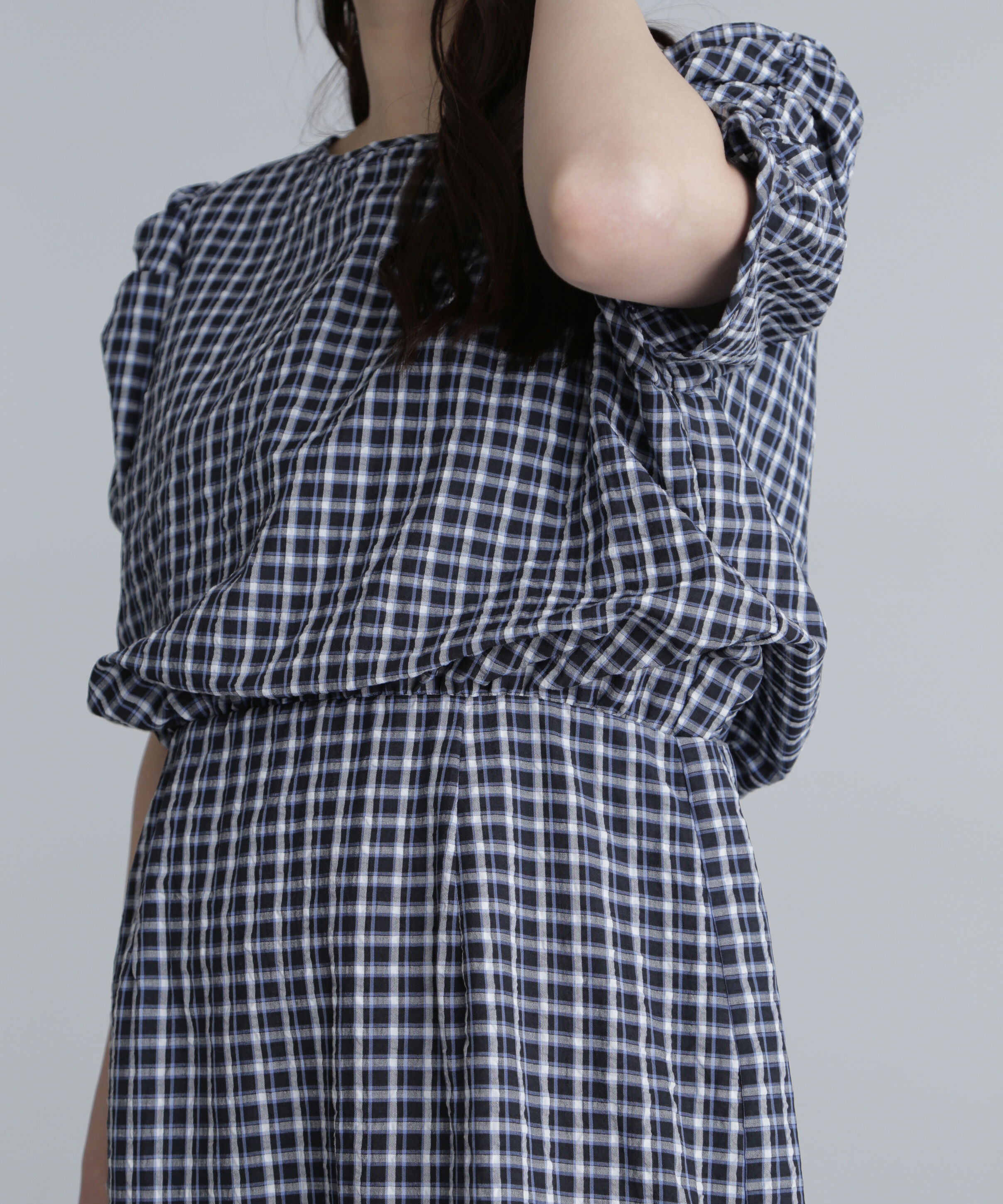  「前後２ＷＡＹボリュームスリーブワンピース」|ワンピース|