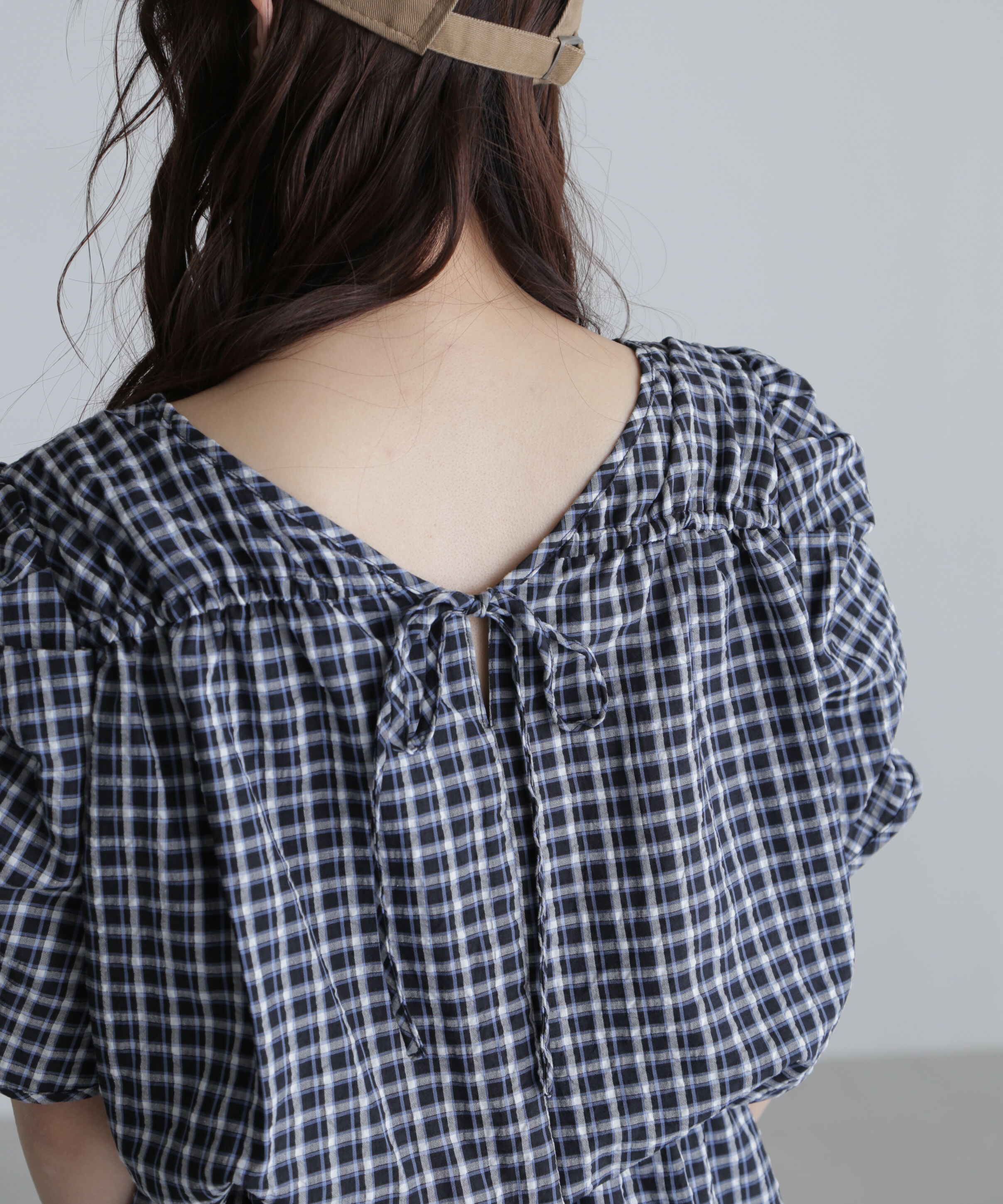  「前後２ＷＡＹボリュームスリーブワンピース」|ワンピース|