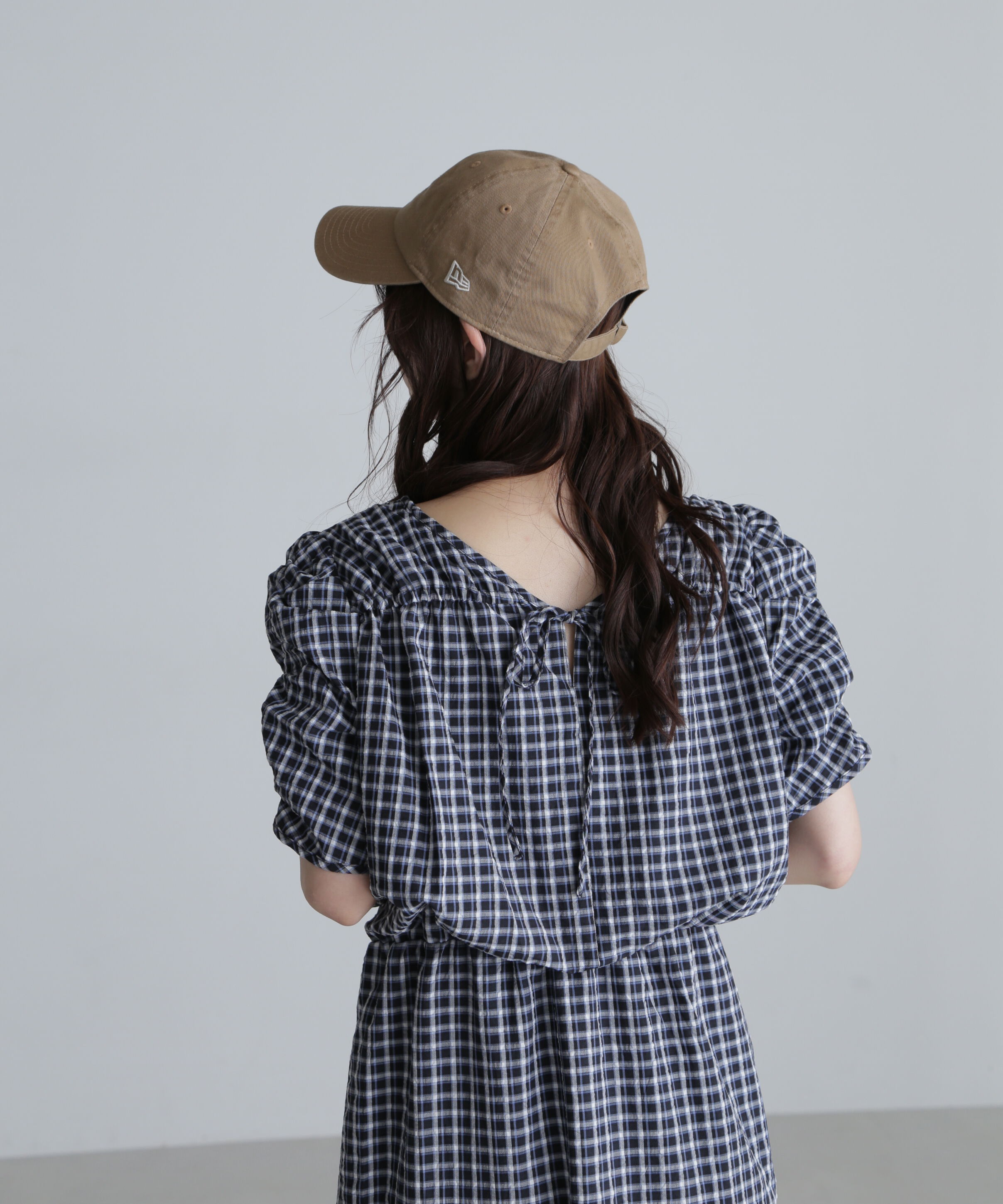  「前後２ＷＡＹボリュームスリーブワンピース」|ワンピース|