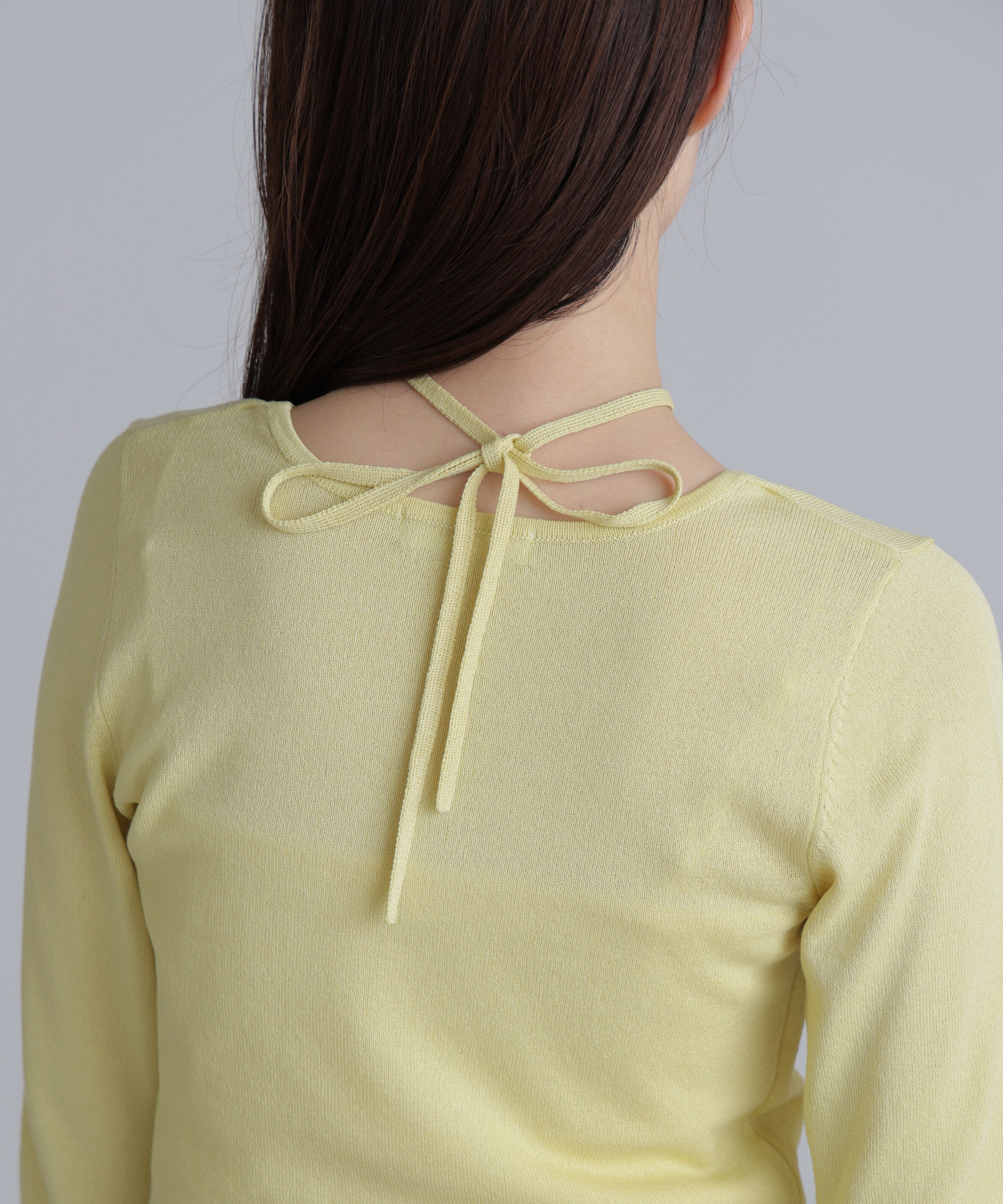  「キャミレイヤードニットカーディガン２」|ニット・セーター|