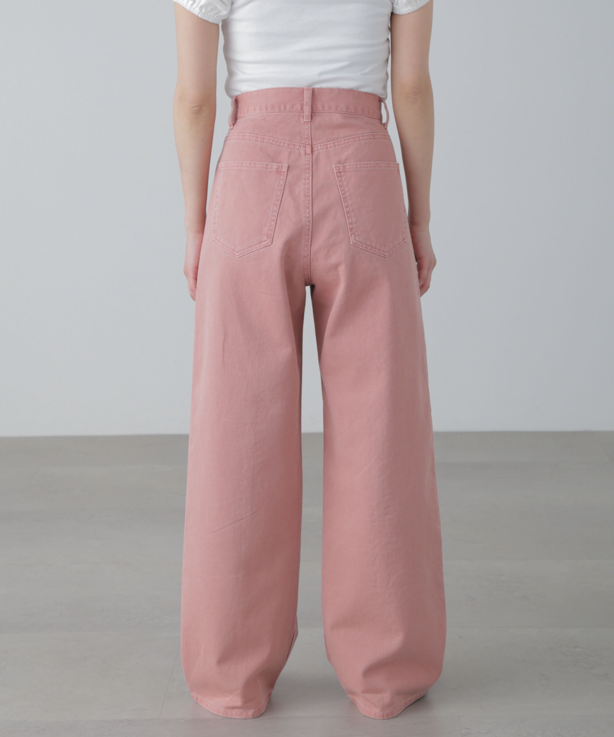  「ワイドストレートカラーパンツ」|その他|