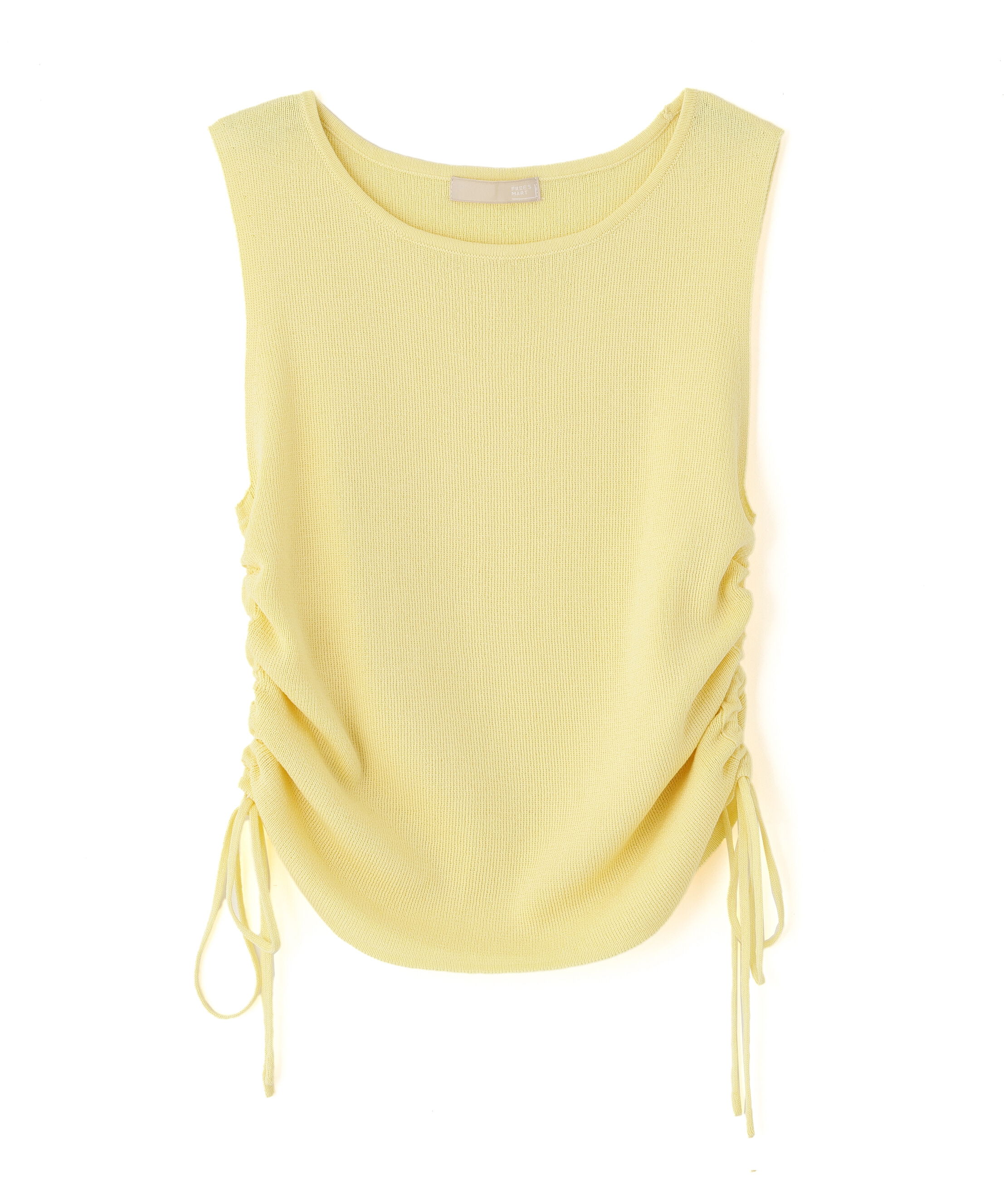  「サイドドロストノースリーブニット」|ニット・セーター|