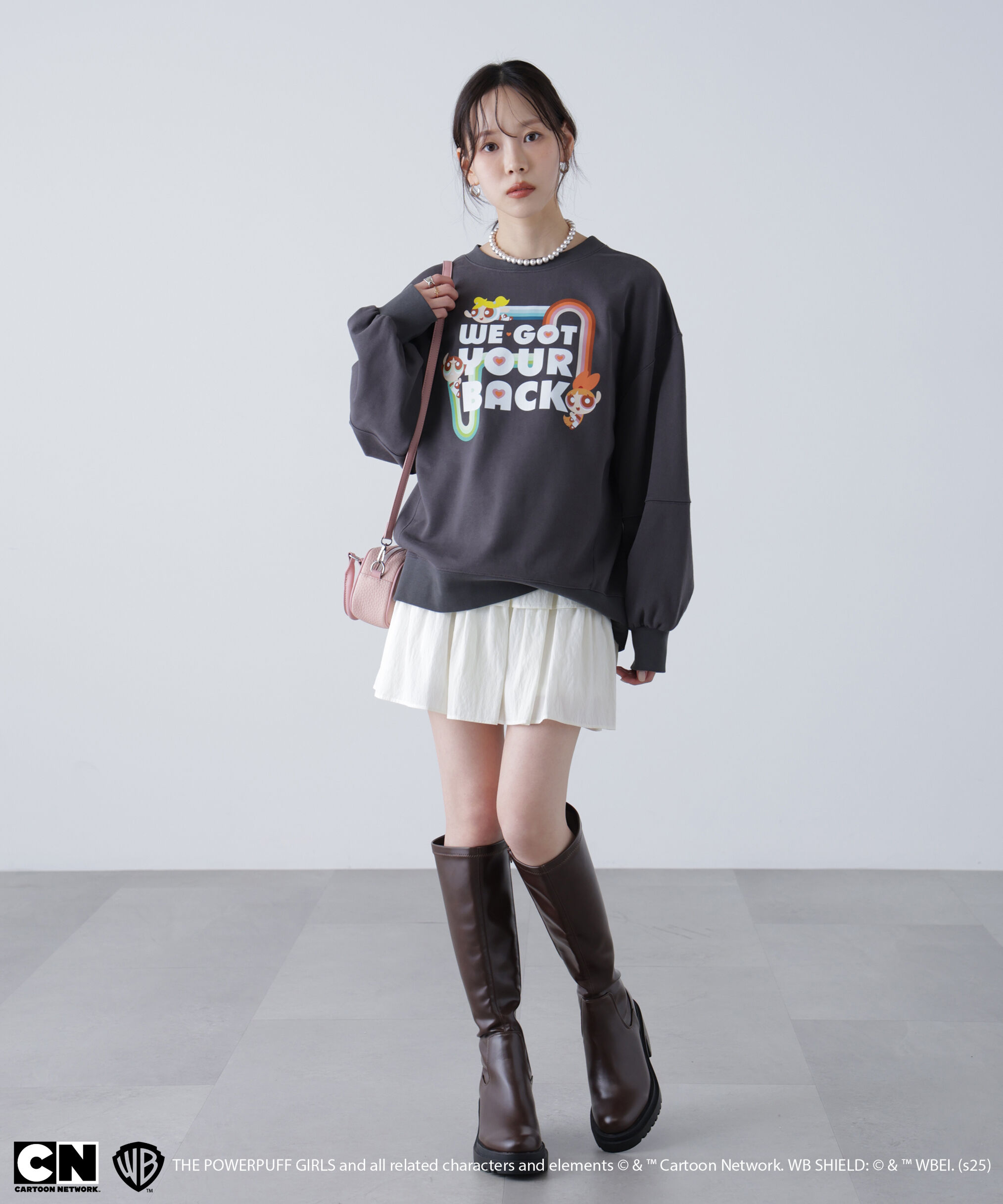  「〈パワーパフガールズ〉プリントスウェット」|Tシャツ・カットソー|