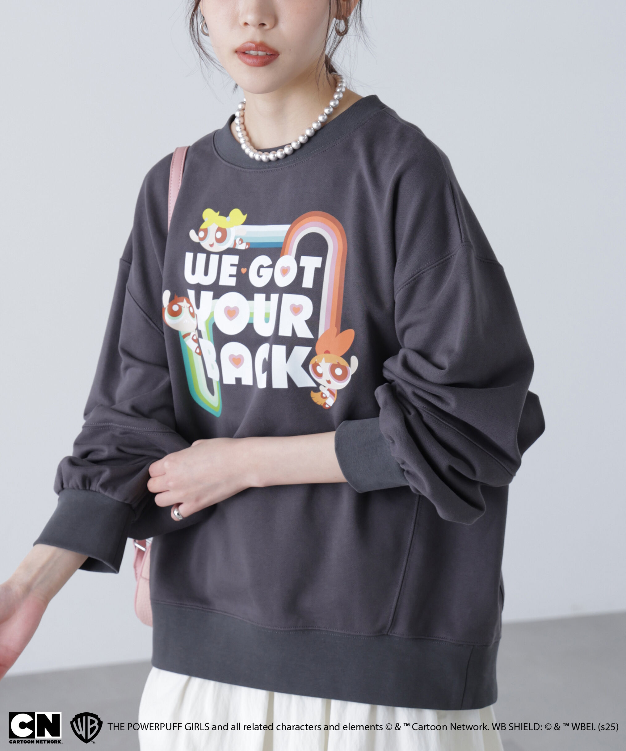  「〈パワーパフガールズ〉プリントスウェット」|Tシャツ・カットソー|