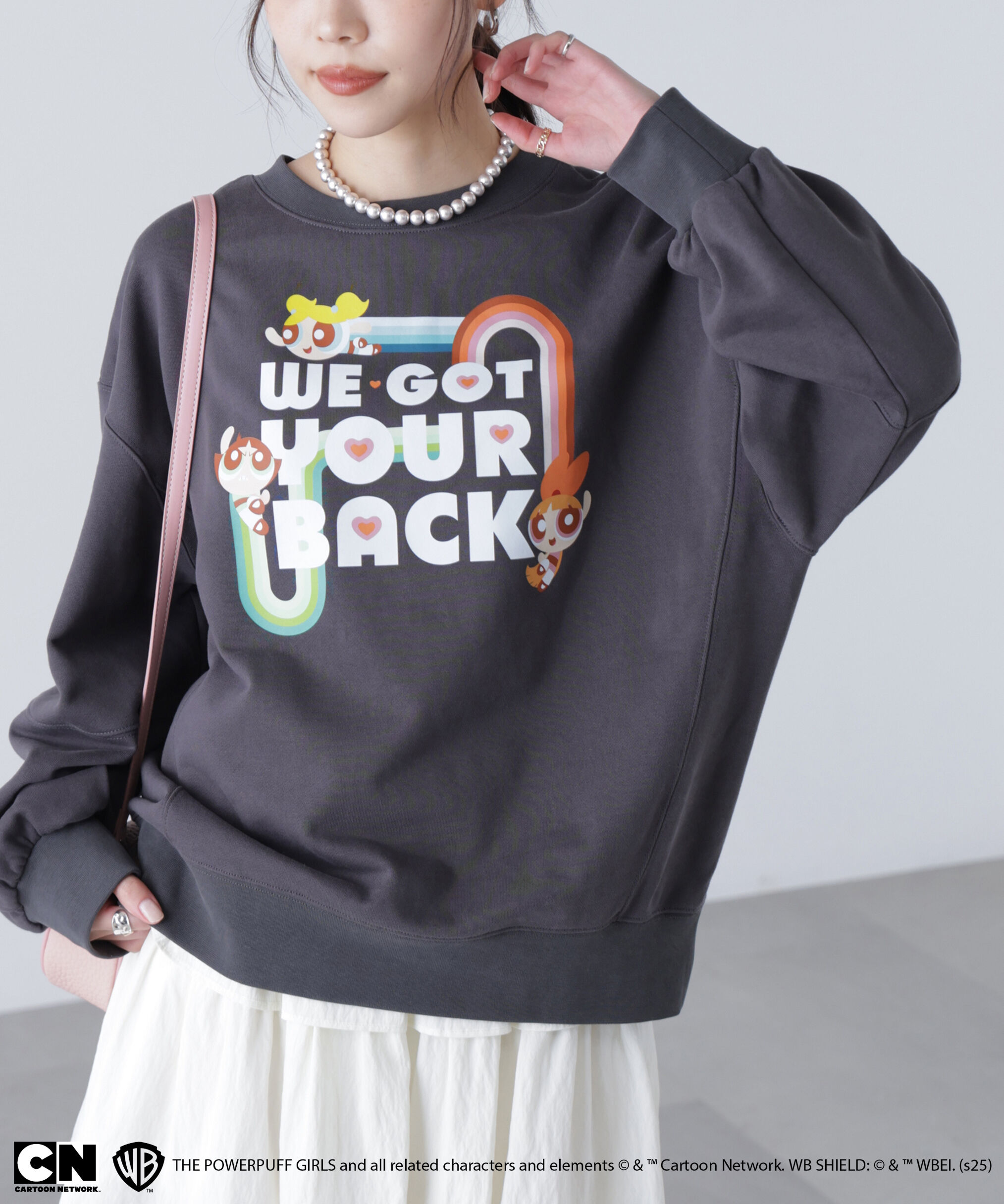  「〈パワーパフガールズ〉プリントスウェット」|Tシャツ・カットソー|