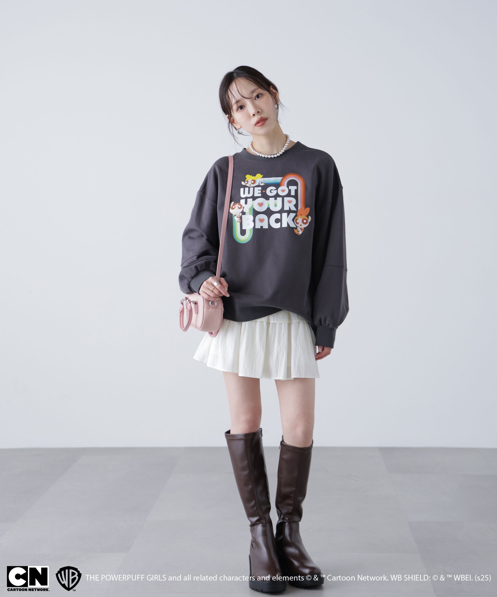  「〈パワーパフガールズ〉プリントスウェット」|Tシャツ・カットソー|