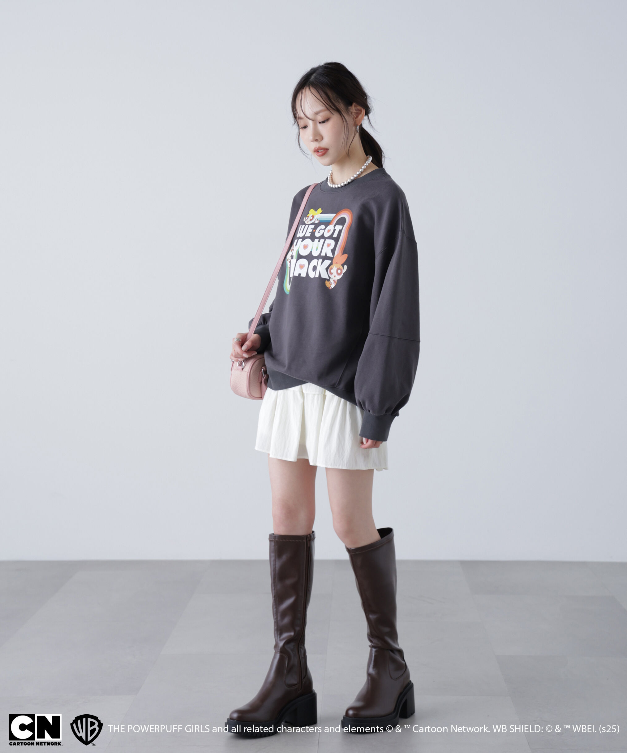  「〈パワーパフガールズ〉プリントスウェット」|Tシャツ・カットソー|