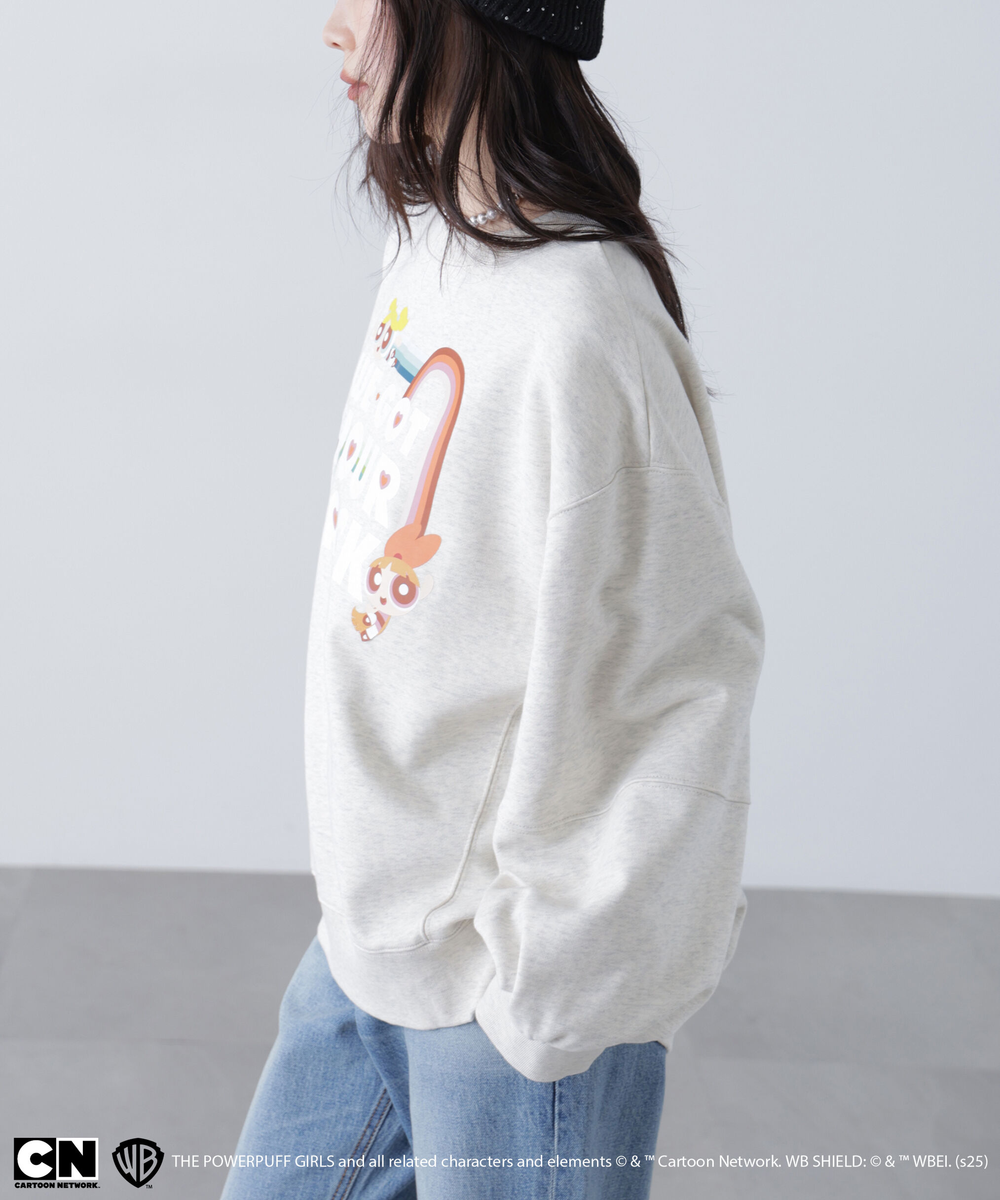  「〈パワーパフガールズ〉プリントスウェット」|Tシャツ・カットソー|