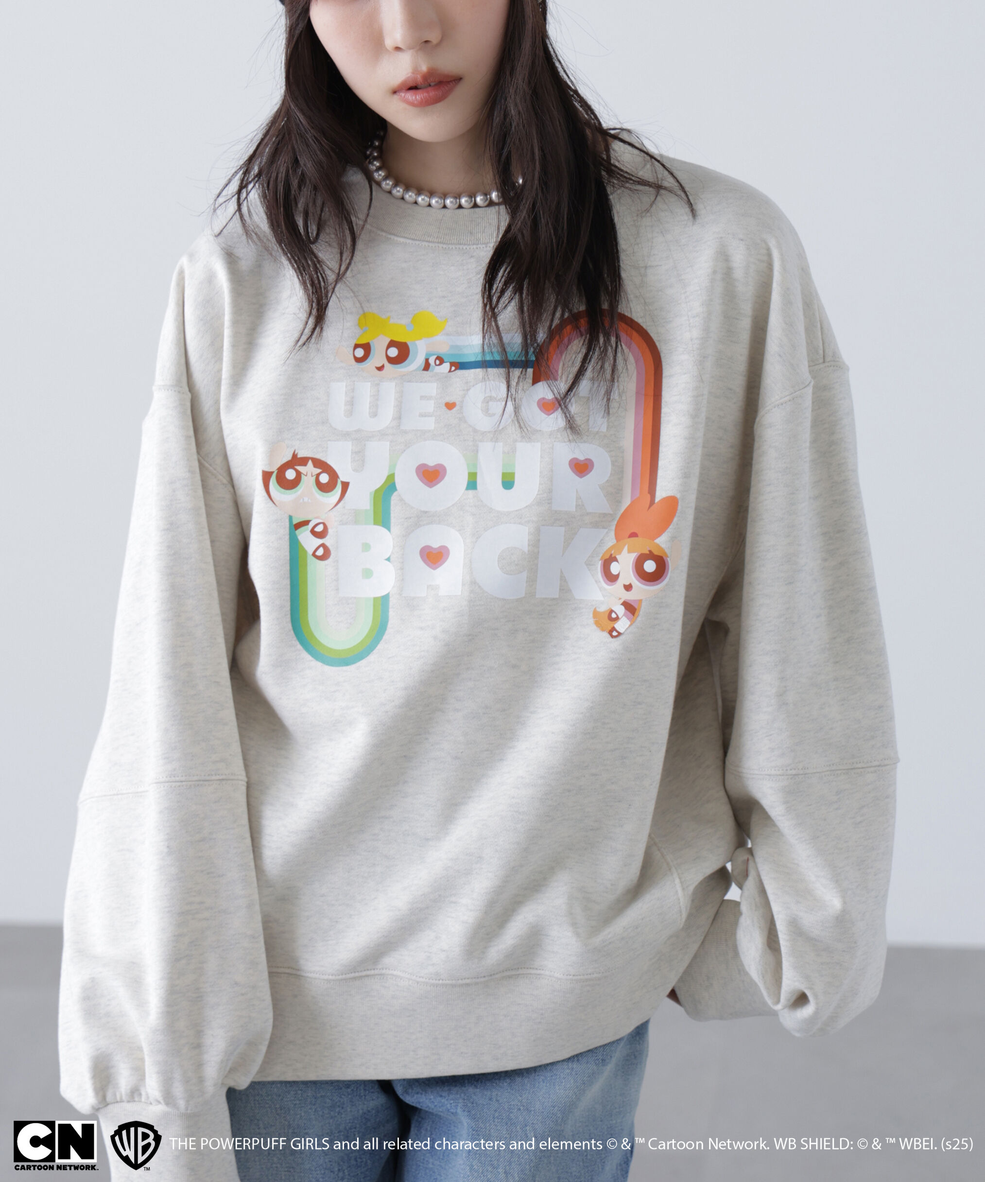  「〈パワーパフガールズ〉プリントスウェット」|Tシャツ・カットソー|