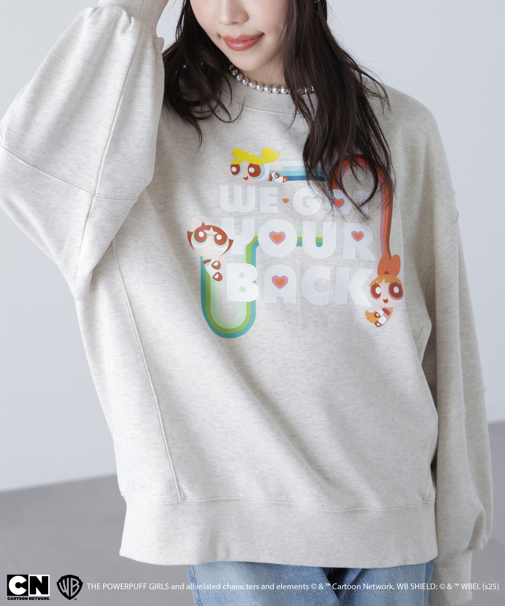  「〈パワーパフガールズ〉プリントスウェット」|Tシャツ・カットソー|