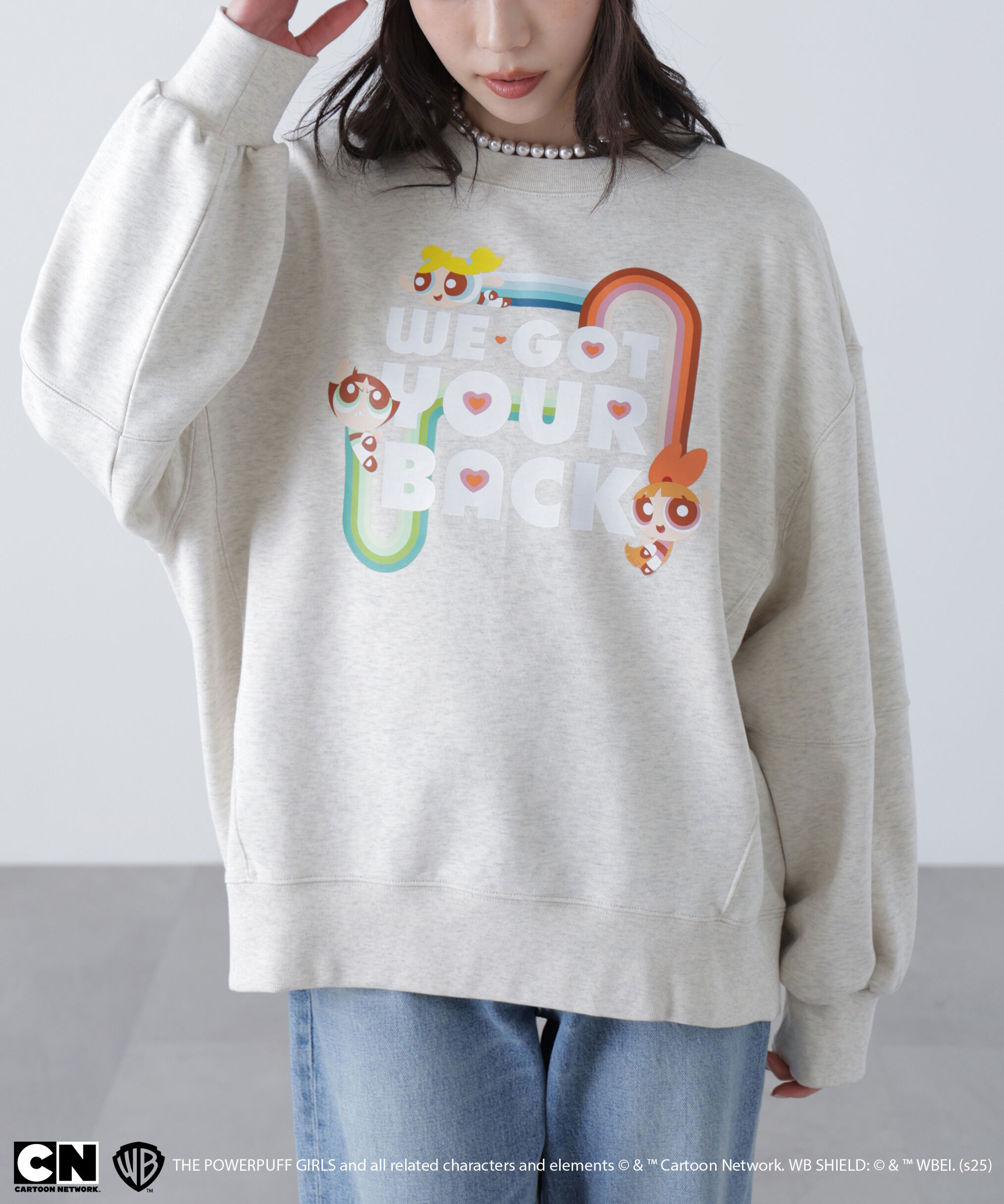  「〈パワーパフガールズ〉プリントスウェット」|Tシャツ・カットソー|